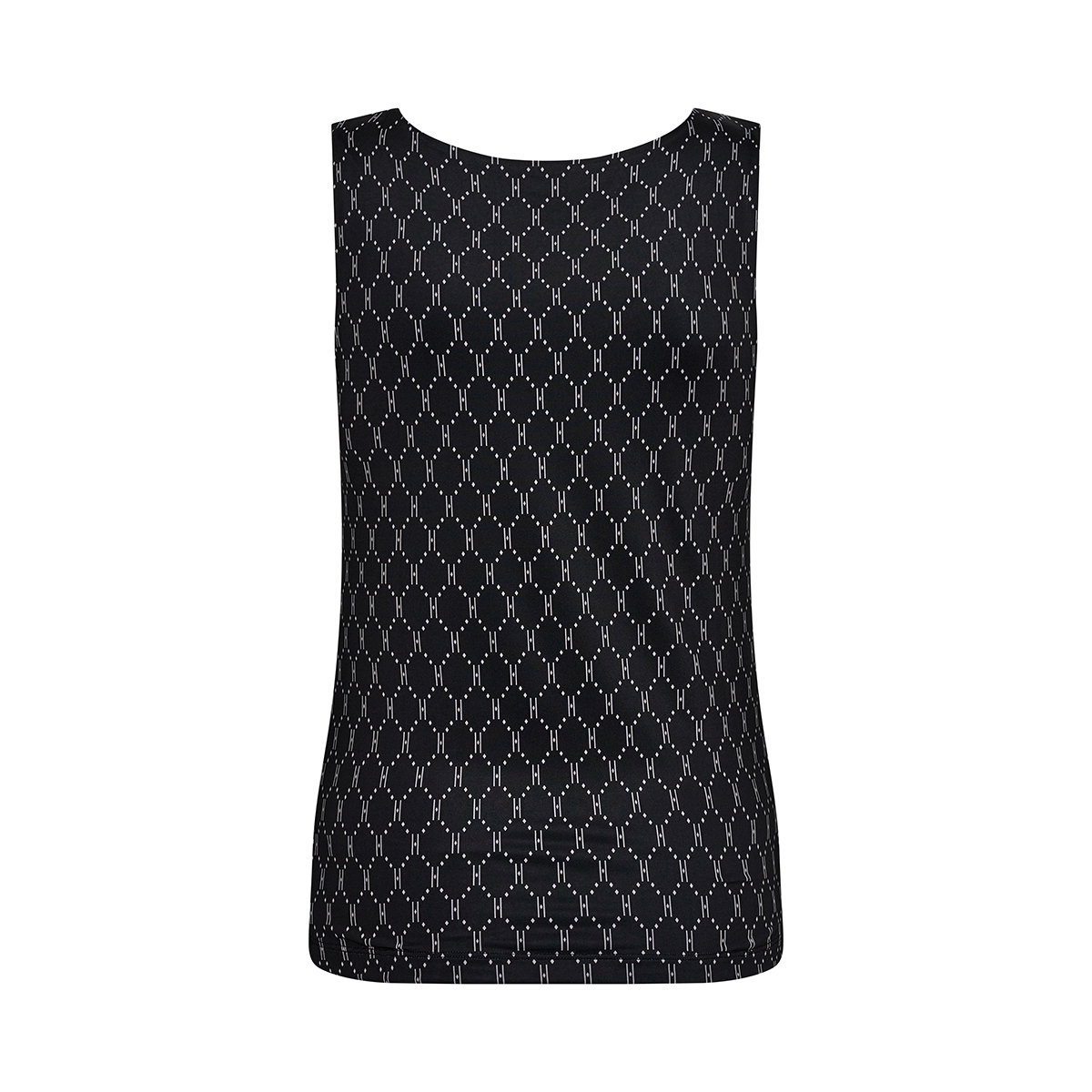 Hype The Detail Printed top, sort - 3-200-1 - 46 - Black