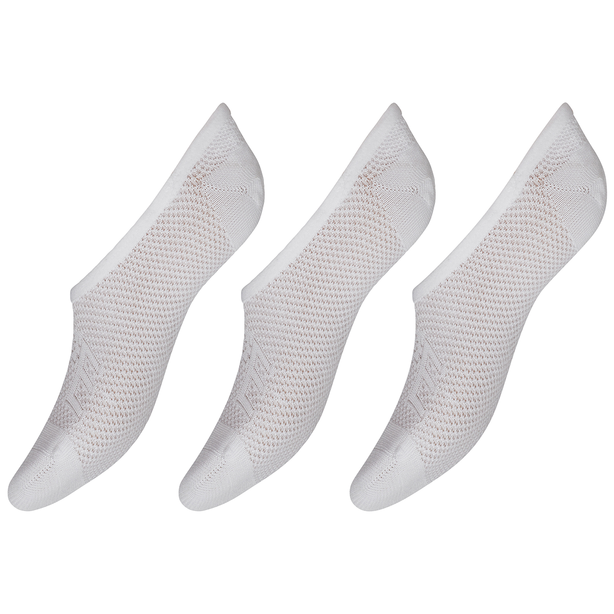 Hype The Detail 3-pak footies, hvid - 3-22241-6000 - 1200 - White