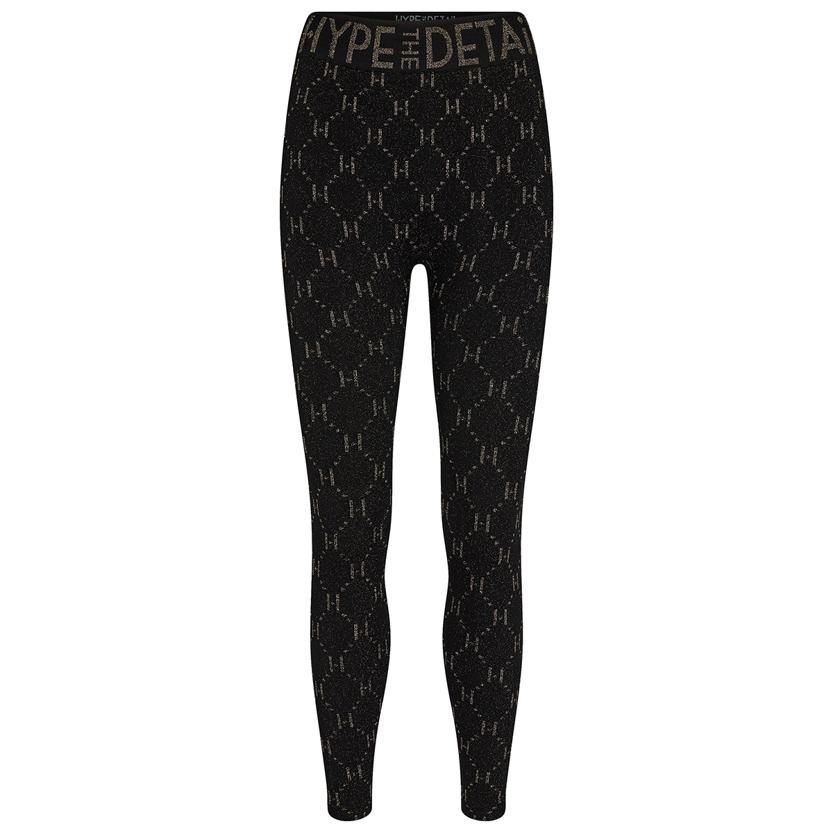 Hype The Detail Lurex leggings, guld - 3-450-21 - 3 - Black