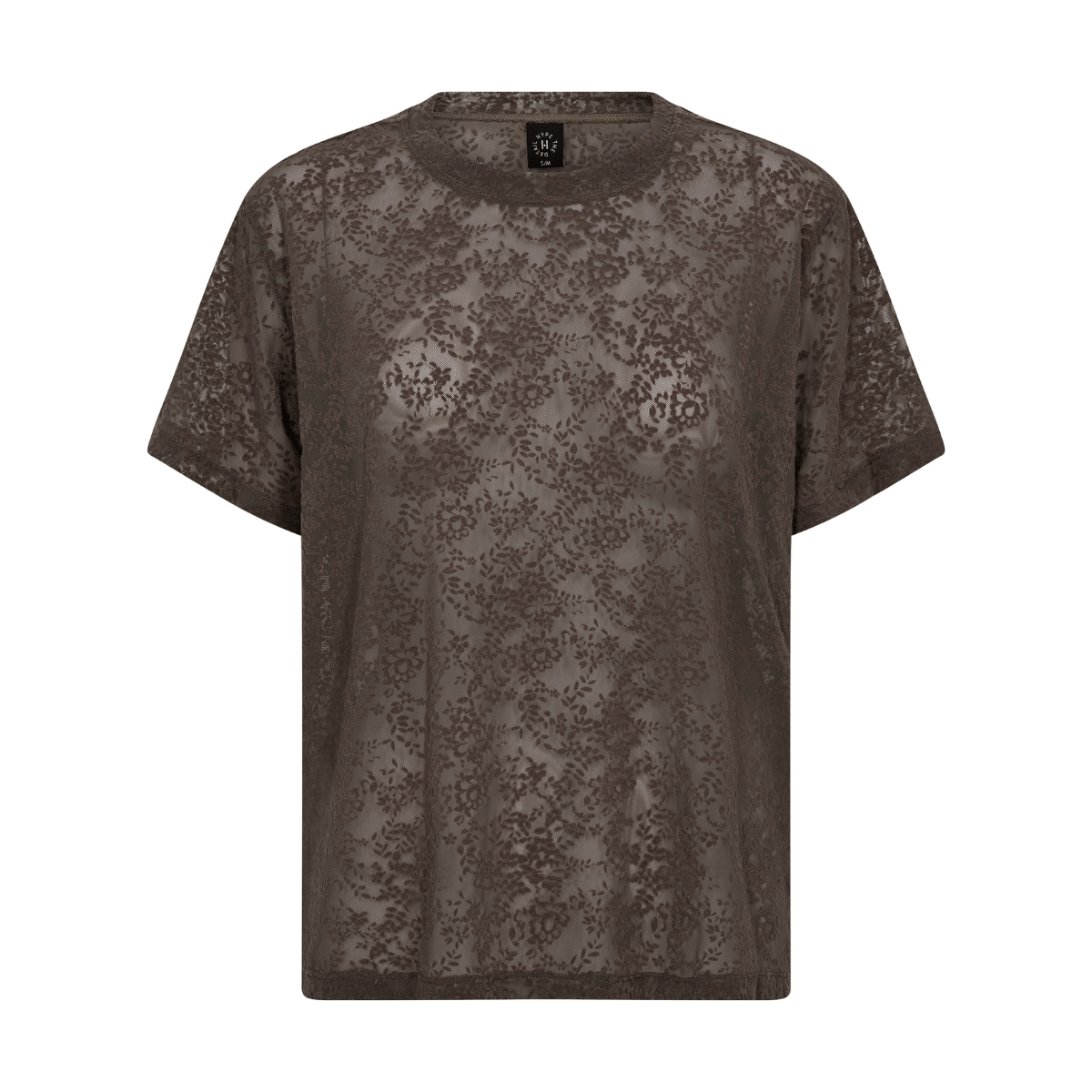 Hype The Detail t-shirt, brun - 3-852-25 - 02 - Brown
