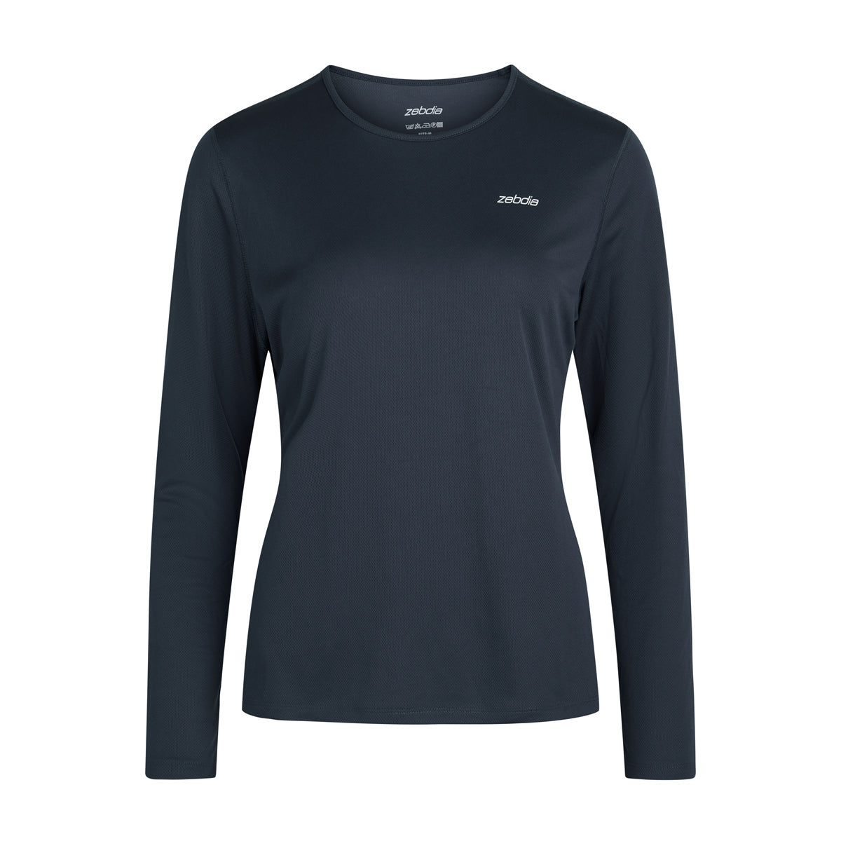 Zebdia Sports bluse, blå - 35020 - 6002 - Navy