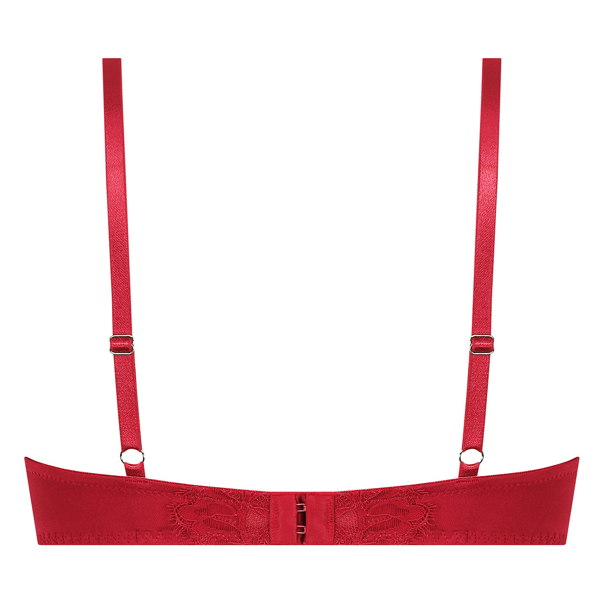 Hunkemöller Charlotta BH med bøjle, rød - 300363 - Chili Pepper - Chili Pepper