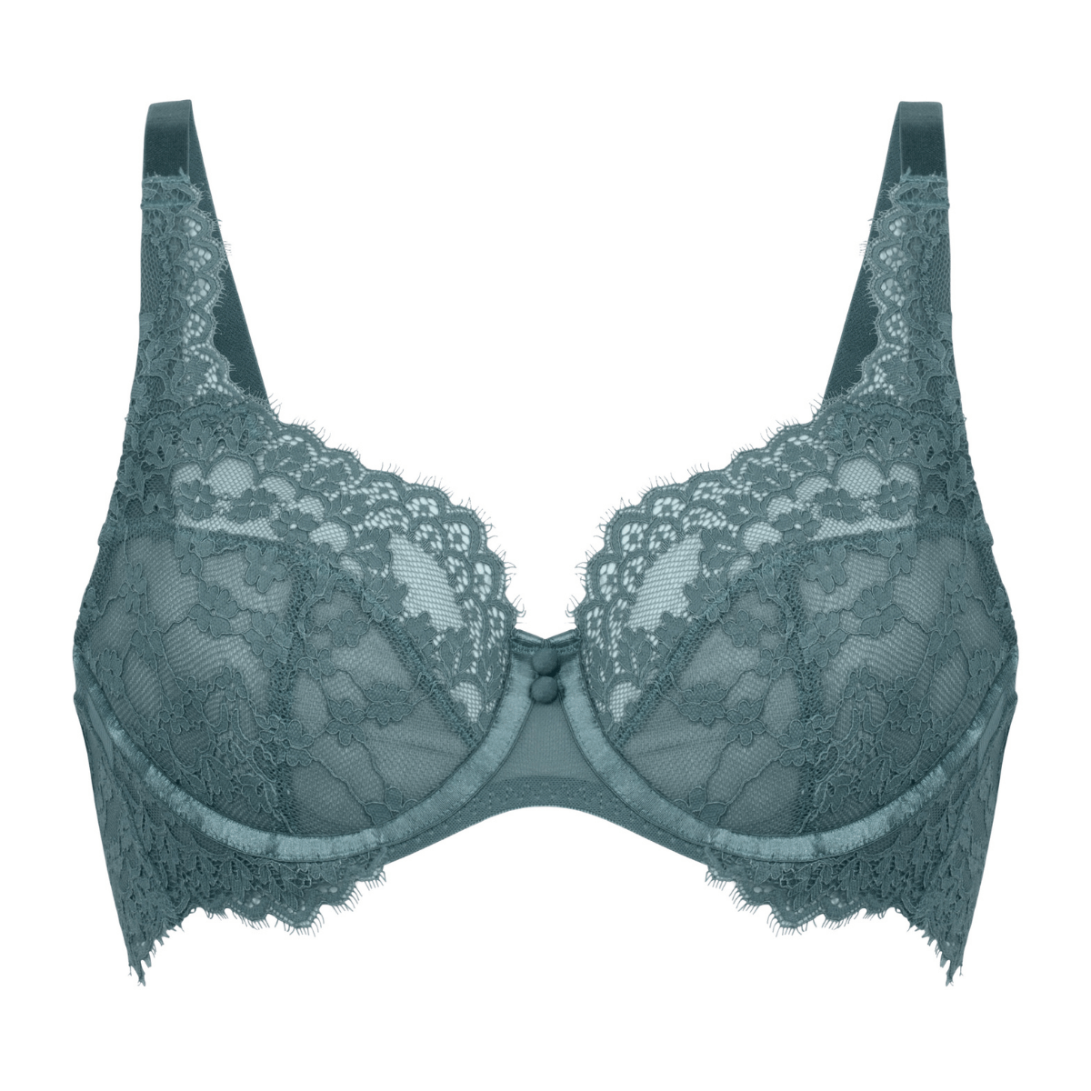 Hunkemöller Daisy BH med bøjle, blå - 302425 - STORMY WEATHER - Stormy Weather