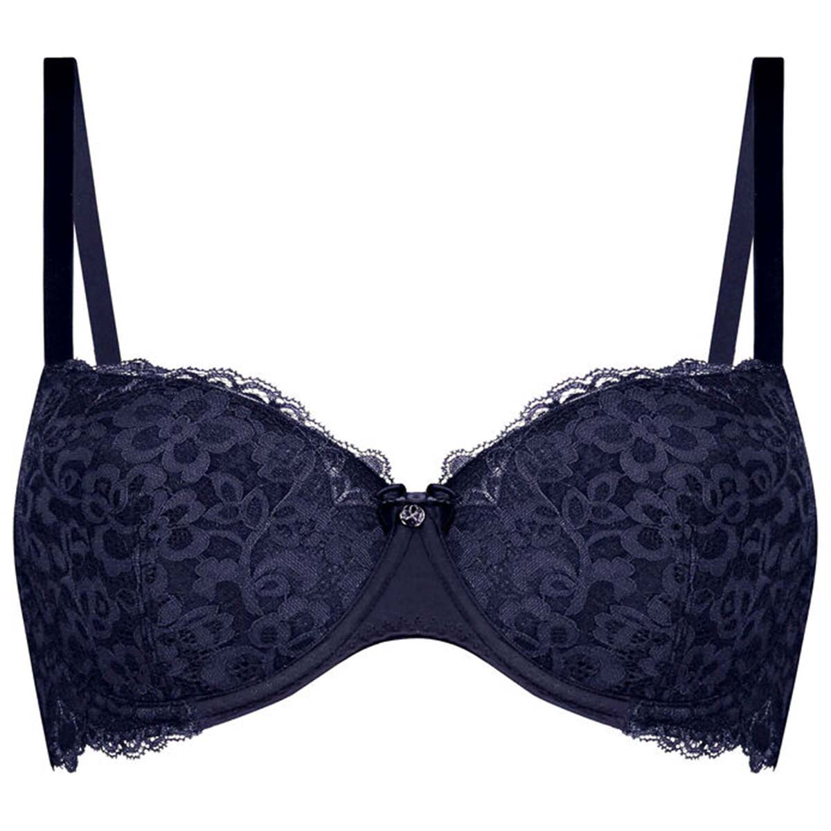 Hunkemöller Marine BH med bøjle, blå - 303400 - Peacoat - Peacoat