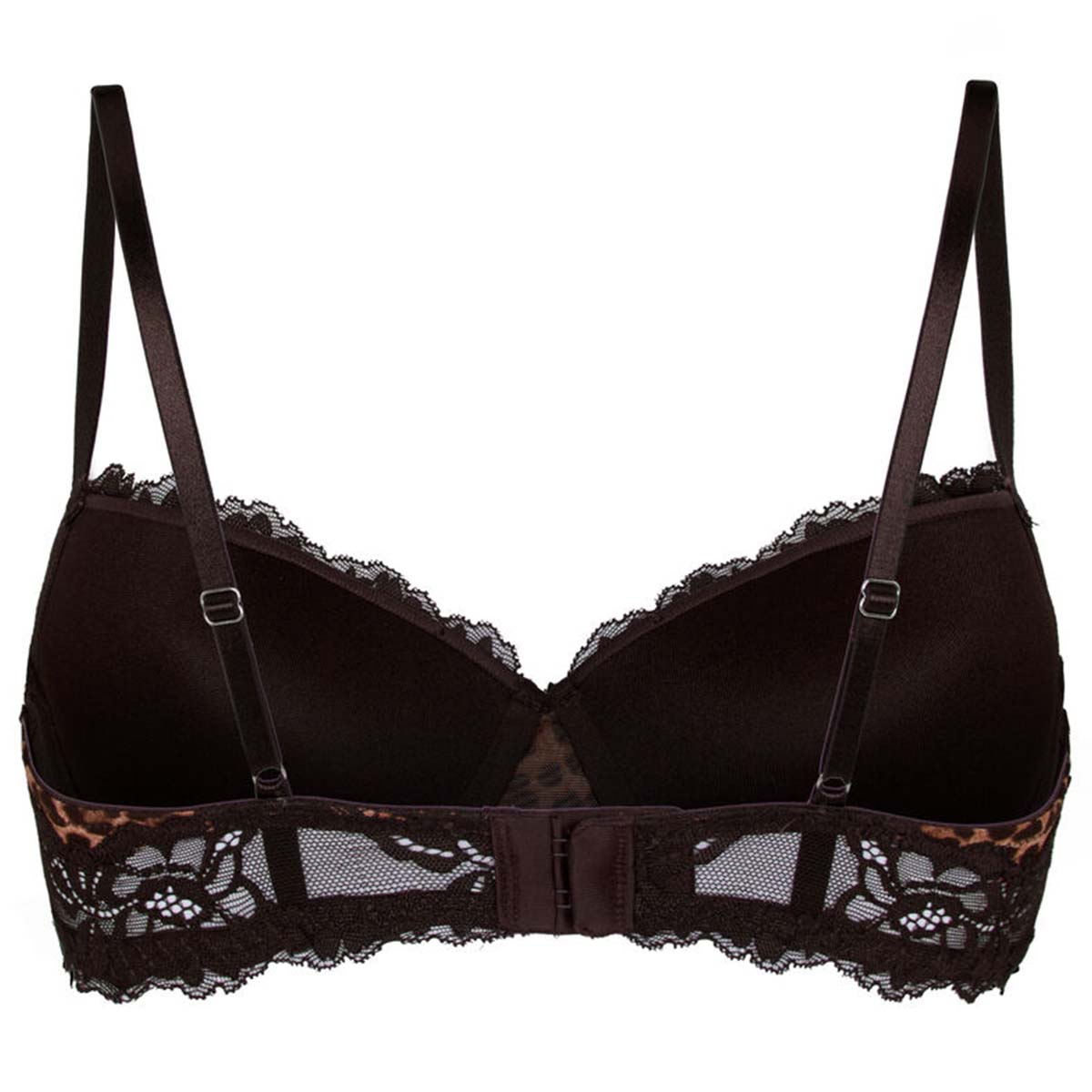 Hunkemöller Gabrielle BH med bøjle, leopard - 304853 - CAVIAR - Caviar