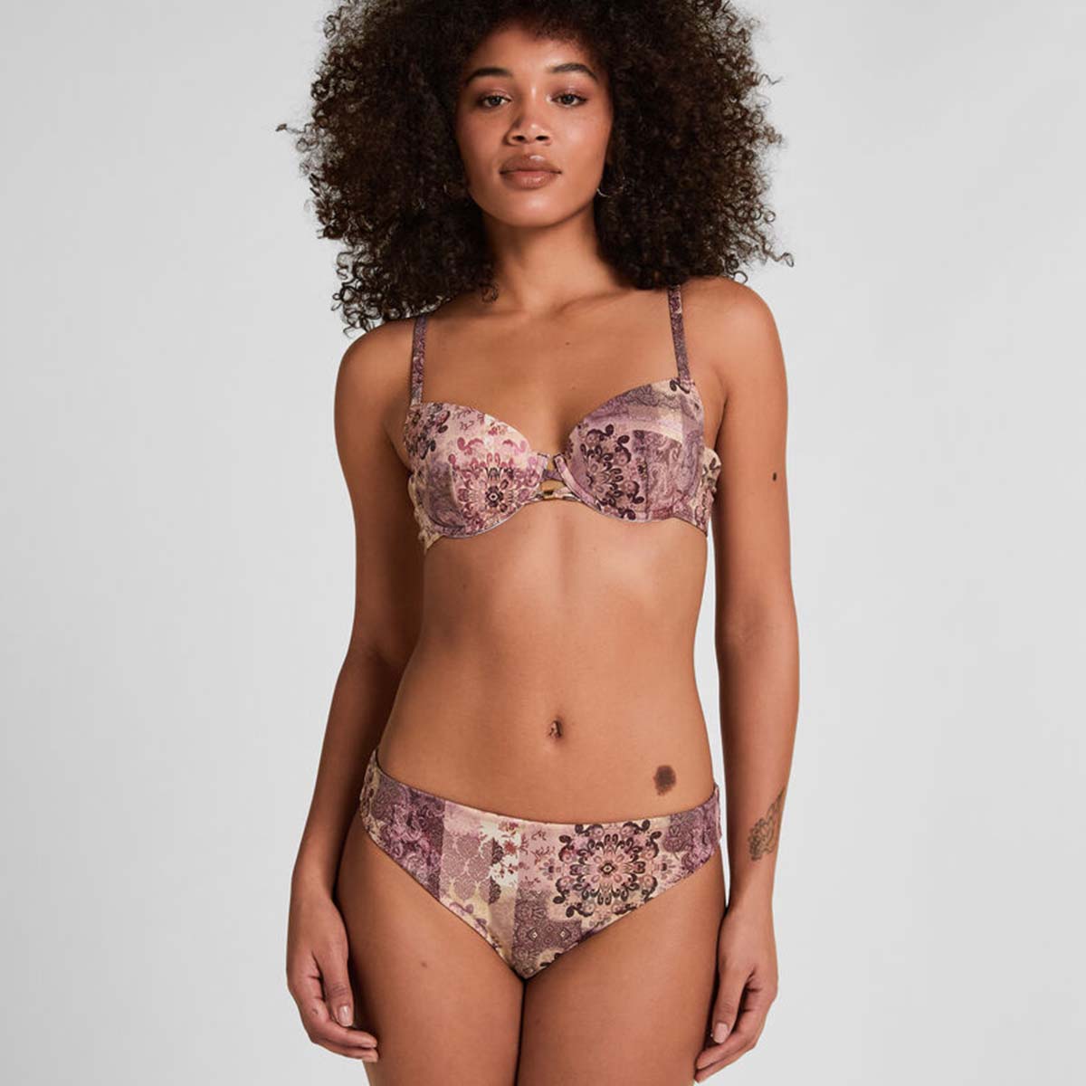 Hunkemöller Ibiza tai bikinitrusse, rosa - 305962 - MELLOW MAUVE - Mellow Mauve