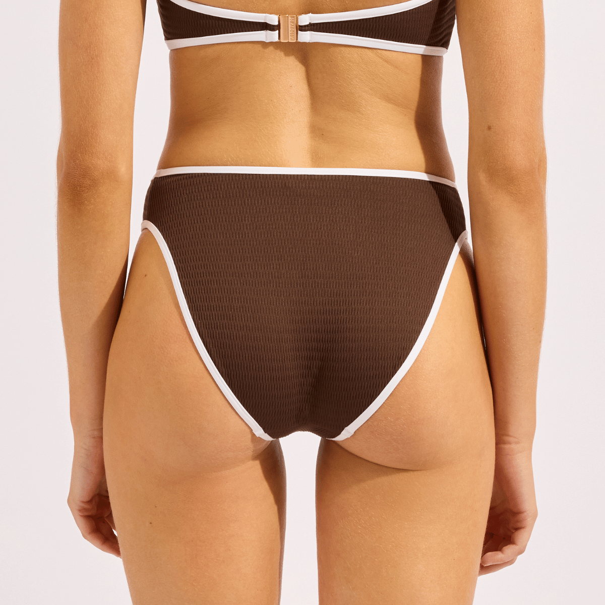 Seafolly Beach Bound tai bikinitrusse, brun - 40753-072 - DARK CHOC - Dark Chocolate