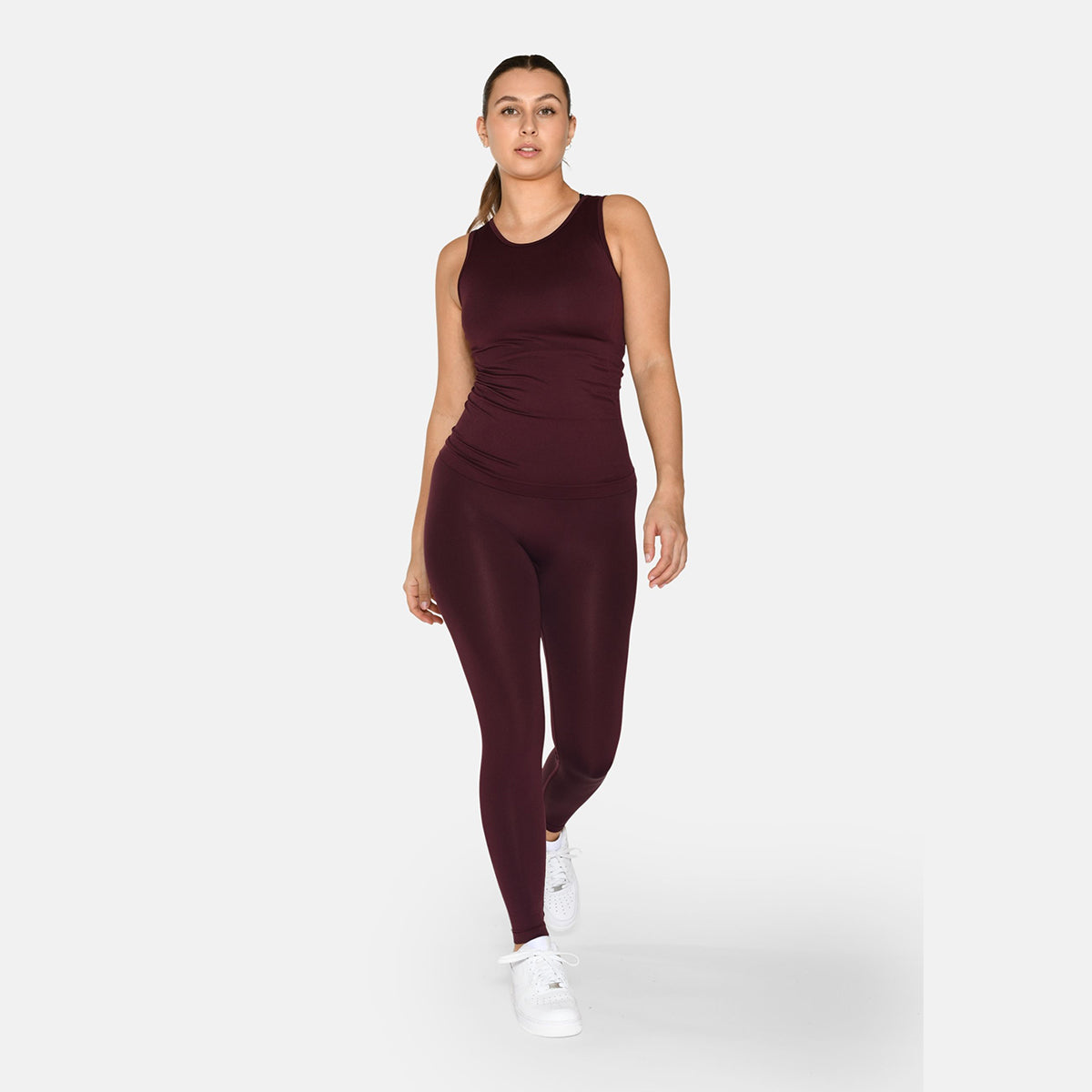 Zebdia Women Seamless tank sportstop, bordeaux - 35015 - 5002 - Wine Tasting