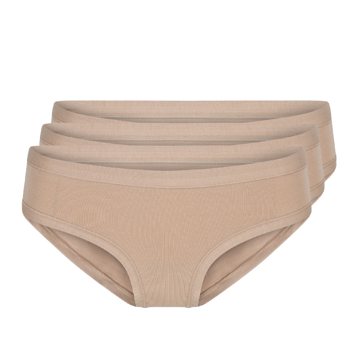 LingaDore 3-Pack tai trusse, nude - 3609B - 03 - Blush