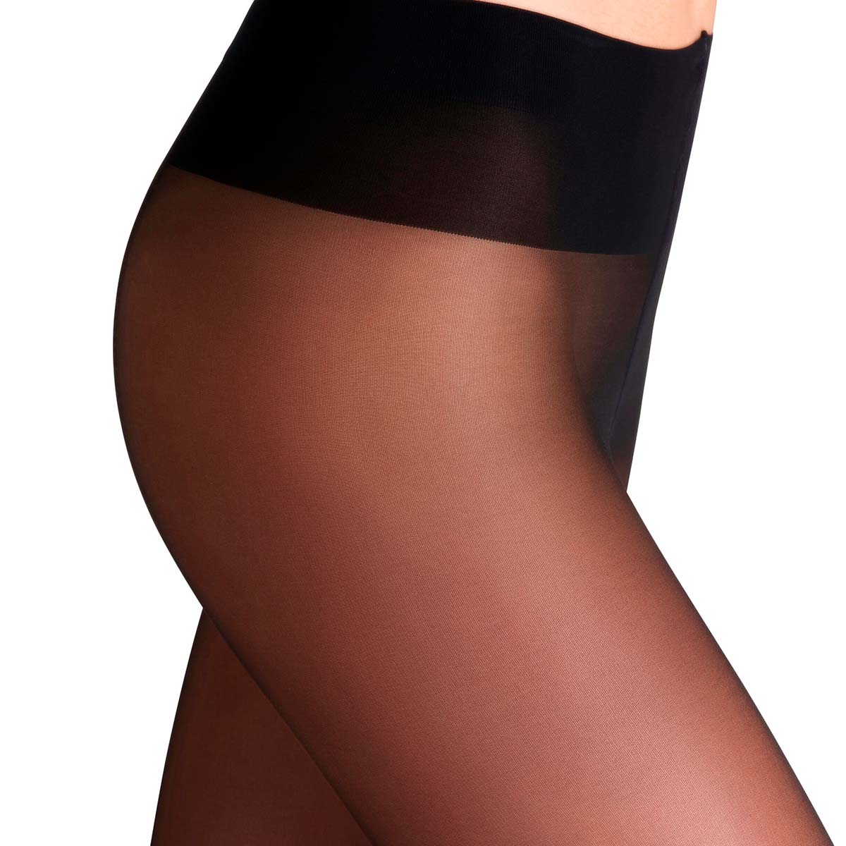 Falke Vitalize 20 Den støttestrømpebukser, sort - 40542 - 3009 - Black