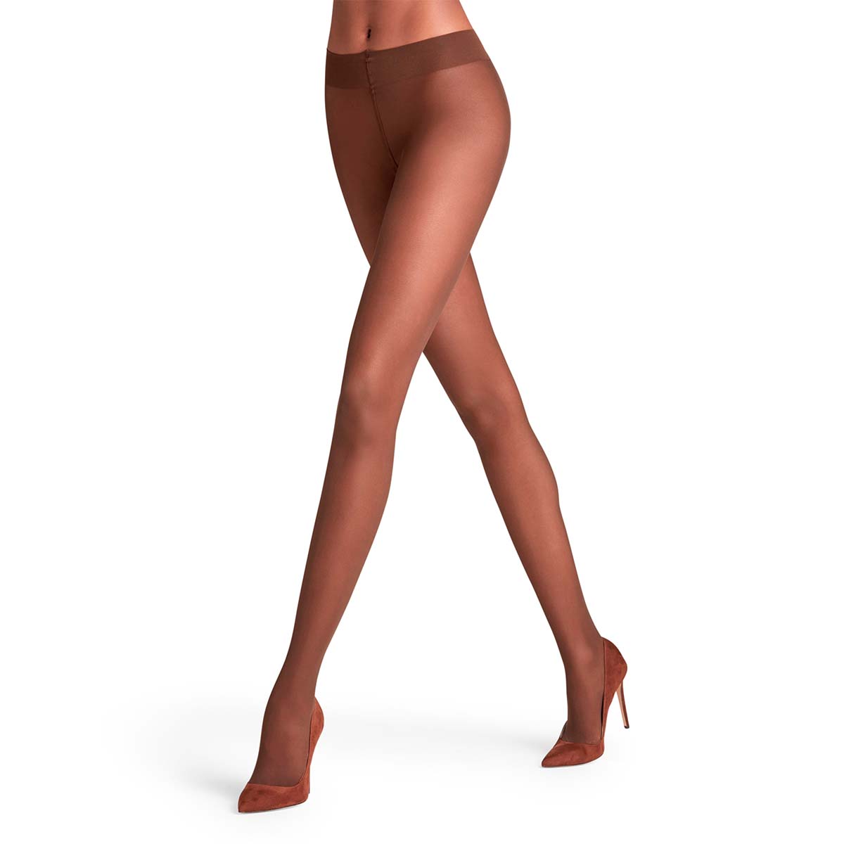 Falke Matt Deluxe 20 Den strømpebukser, brun - 40620 - 5179 - Brenda
