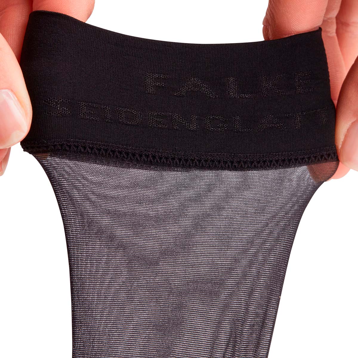 Falke Seidenglatt 15 Den ankelstrømper, sort - 41390 - 3009 - Black