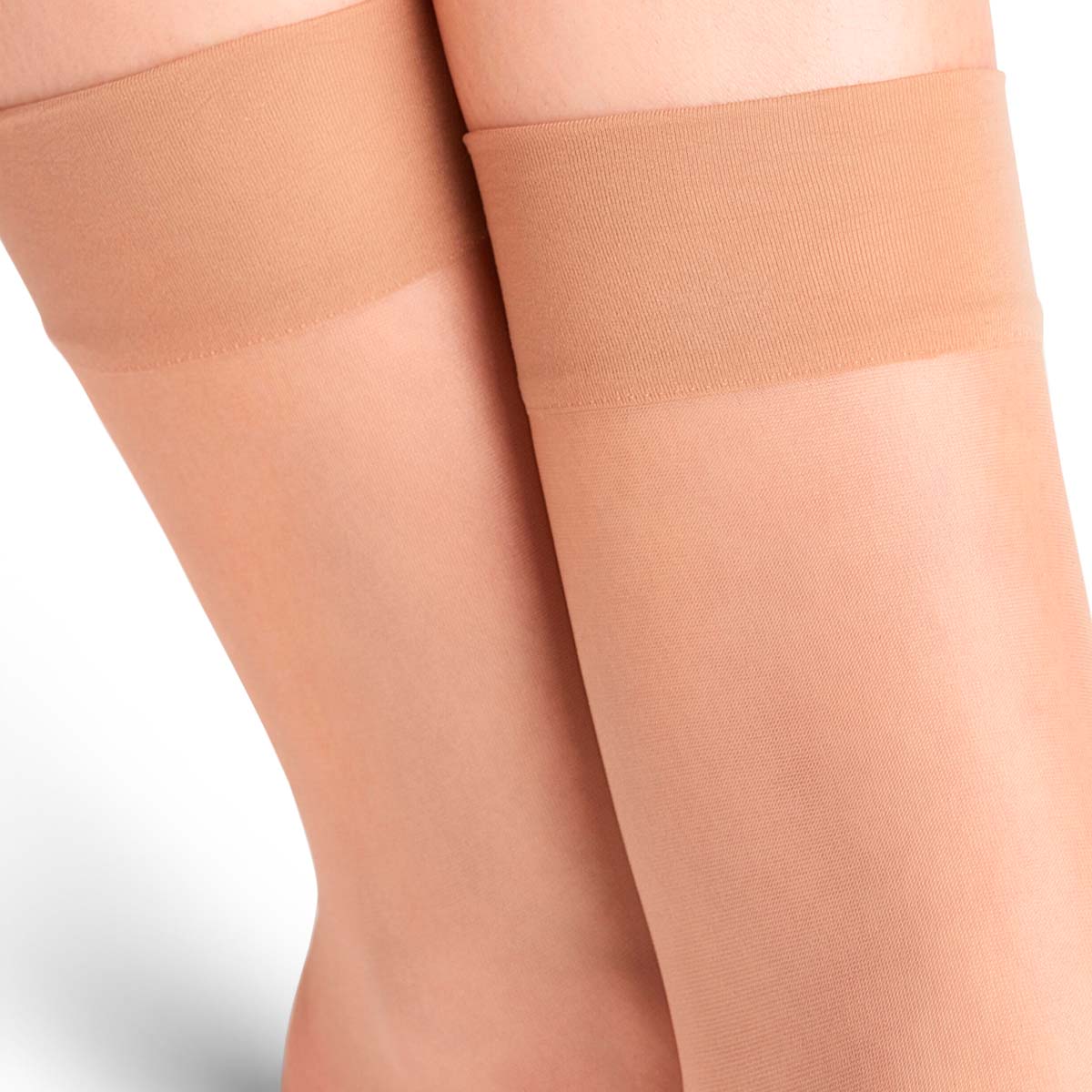 Falke Seidenglatt 15 Den ankelstrømper, beige - 41390 - 4169 - Powder