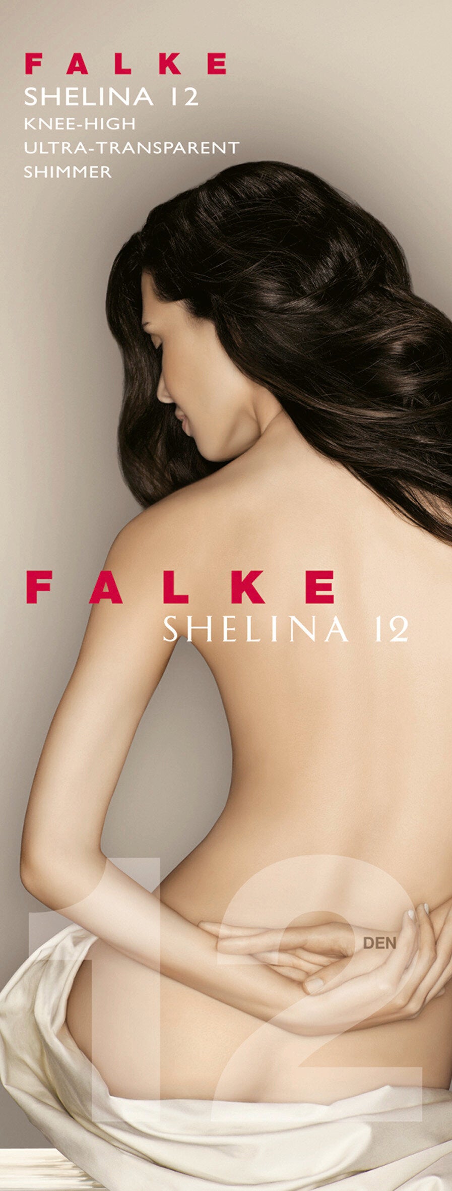 Falke Shelina 12 Den knæstrømper, beige - 41726 - 4679 - Brasil