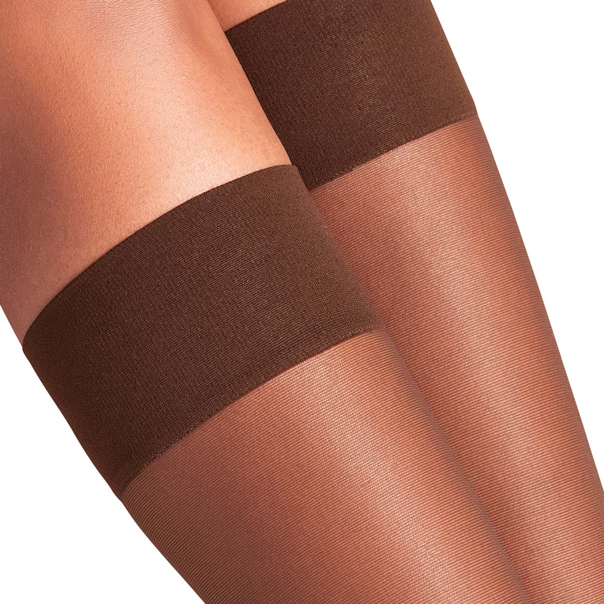 Falke Pure Matt 20 Den knæstrømper, brun - 43122 - 5179 - Brenda