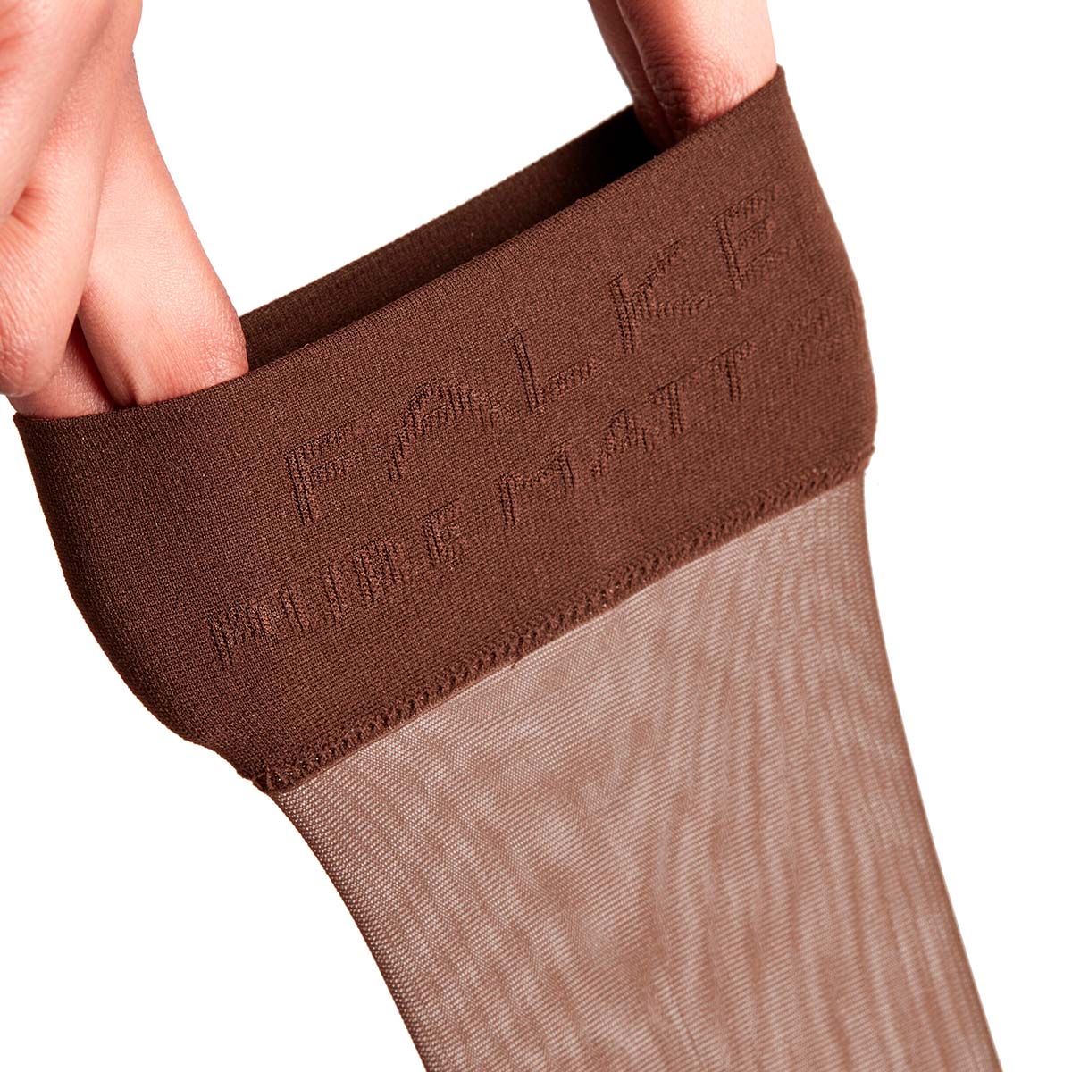 Falke Pure Matt 20 Den knæstrømper, brun - 43122 - 5179 - Brenda