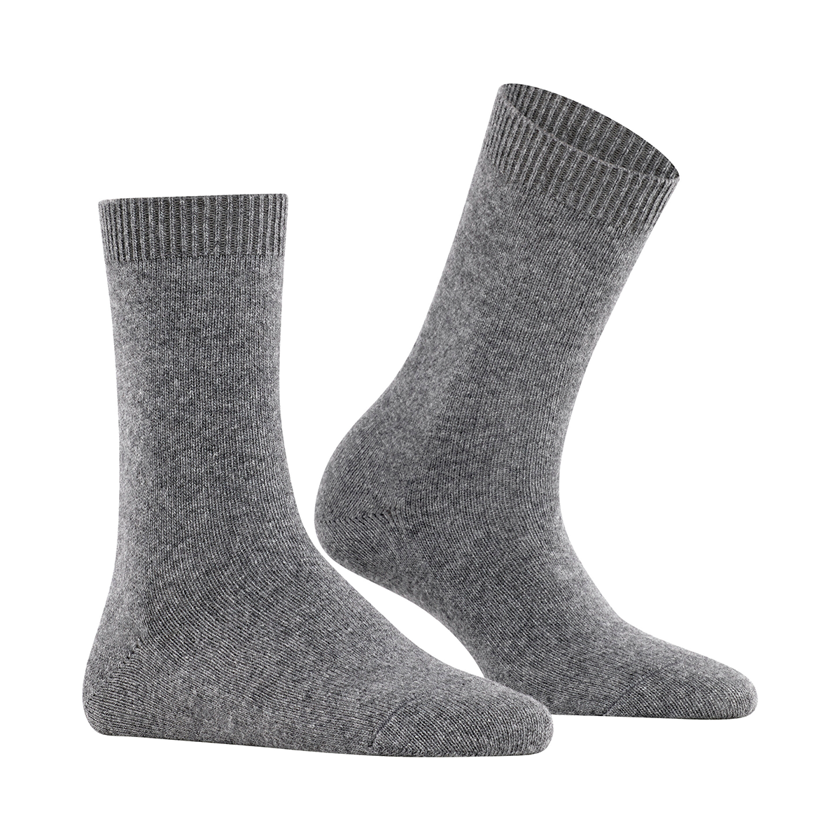 Falke Cosy Wool strømper, grå - 47050 - 3390 - LIGHT GREY MELANGE