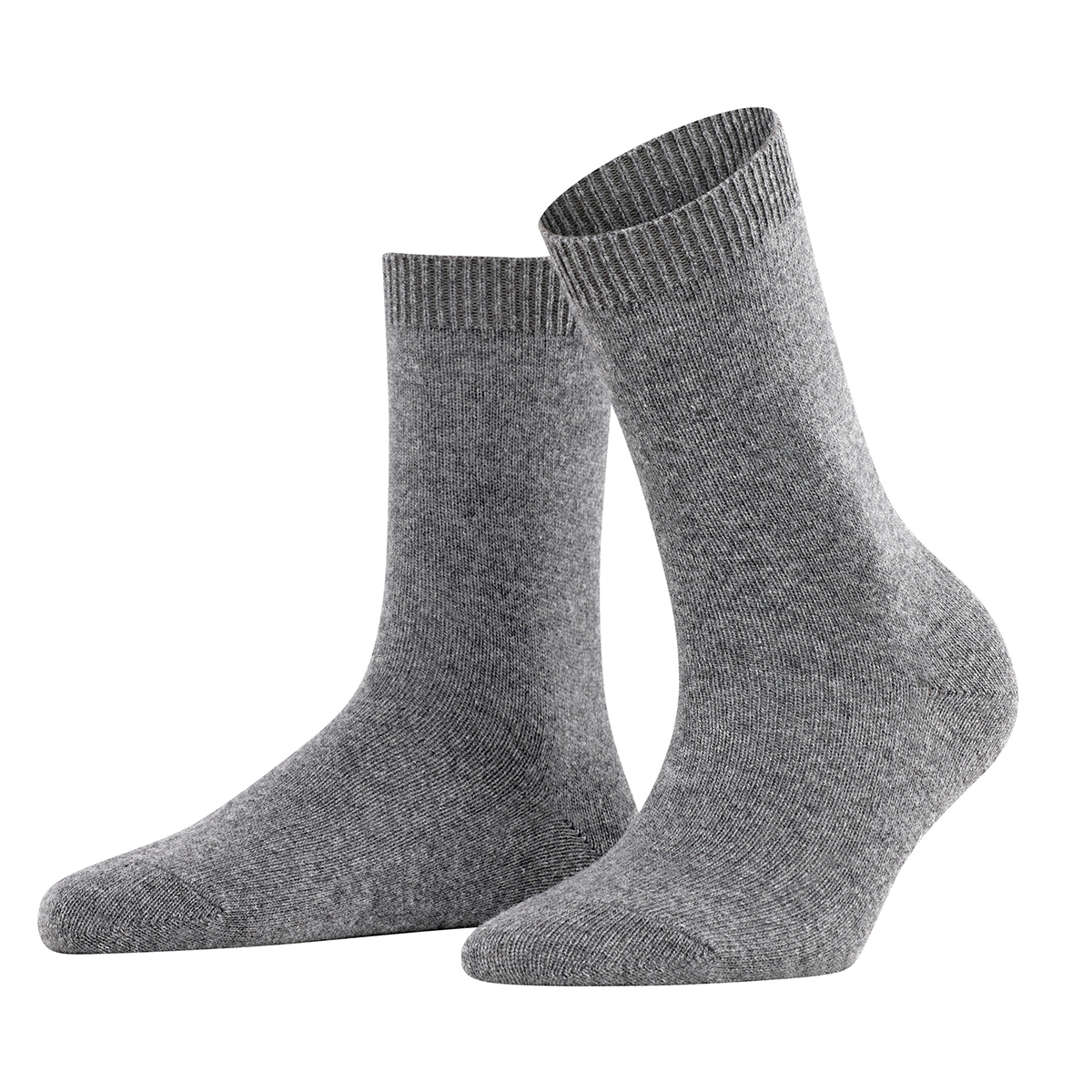 Falke Cosy Wool strømper, grå - 47050 - 3390 - LIGHT GREY MELANGE