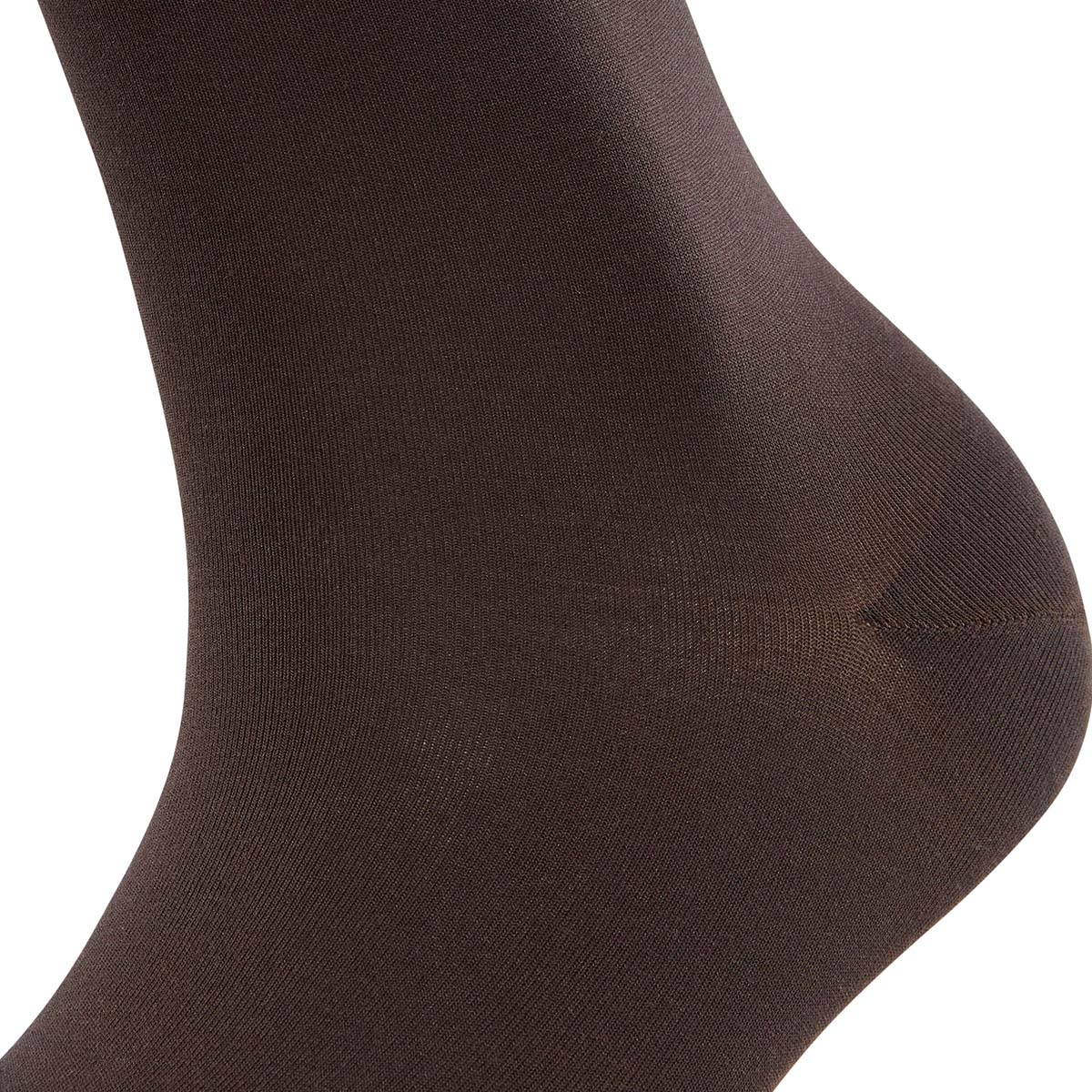 Falke Cotton Touch strømper, brun - 47105 - 5233 - Dark Brown