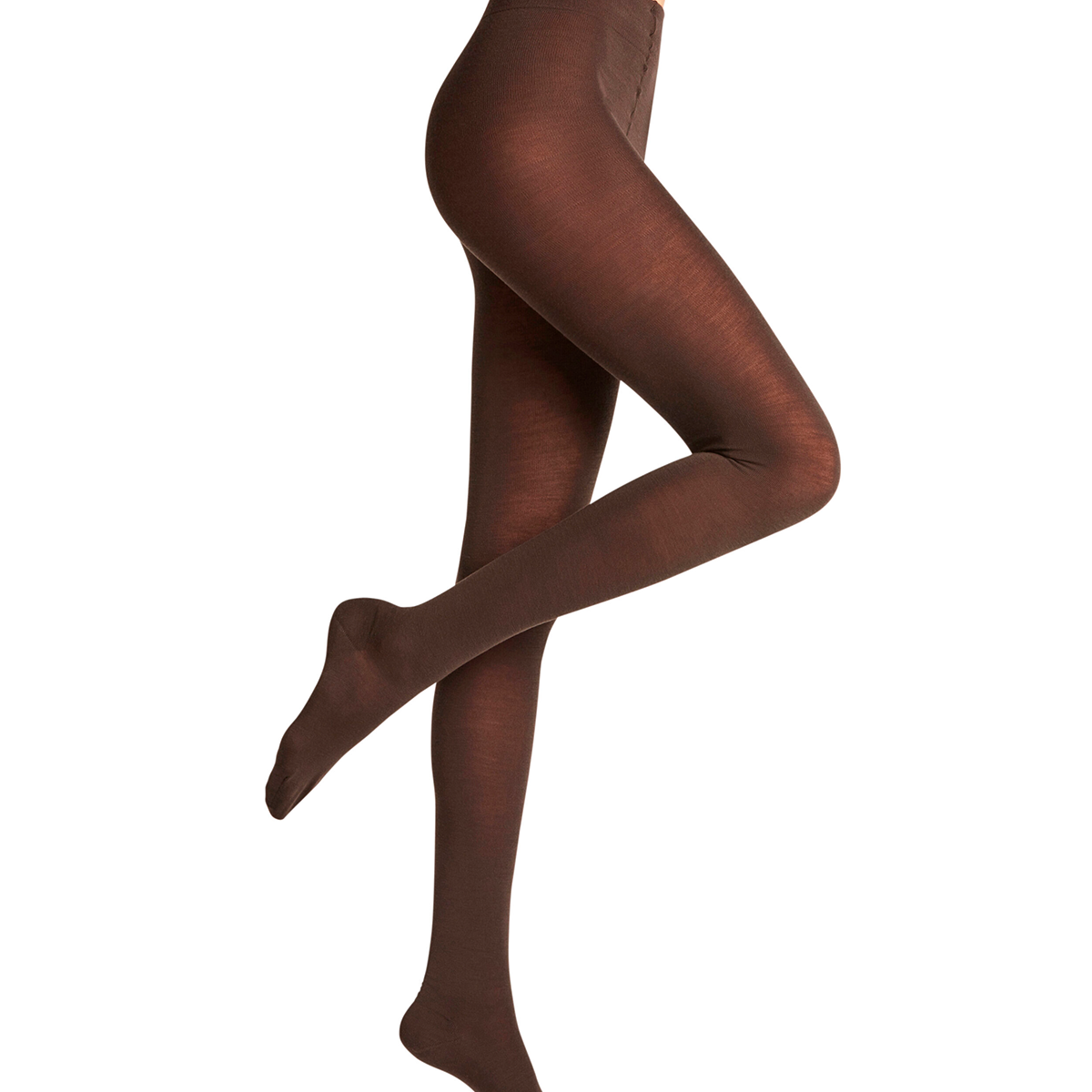 Falke Softmerino strømpebukser, brun - 48425 - 5239 - Dark Brown