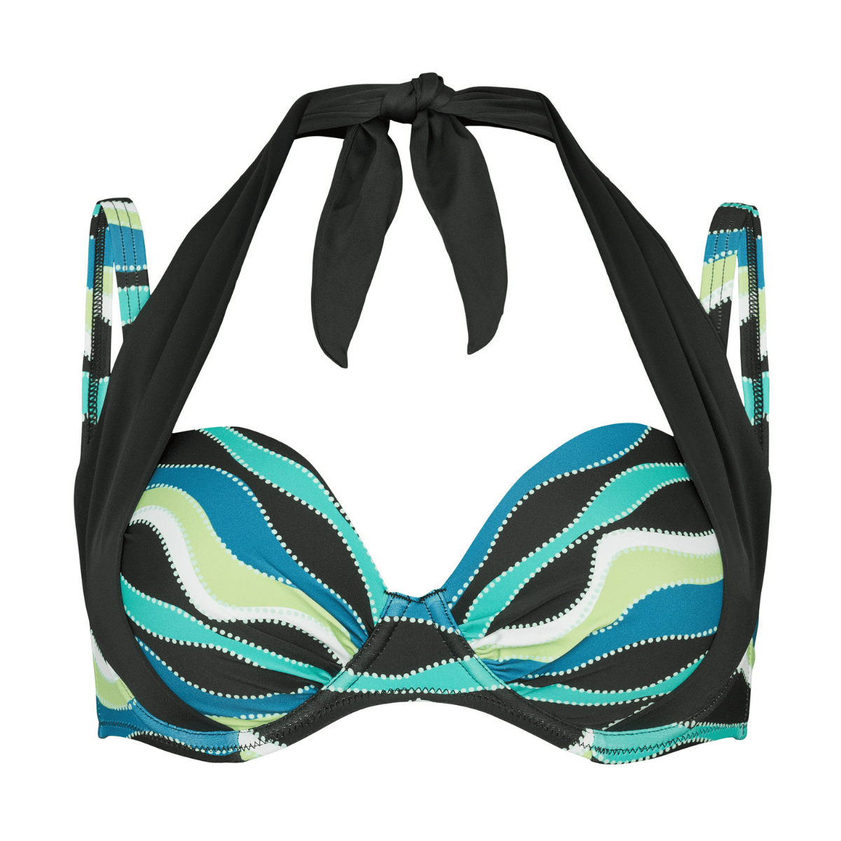 Wiki Magic bikini top med bøjle, multi - 3461 - W491 - Saint Lucia