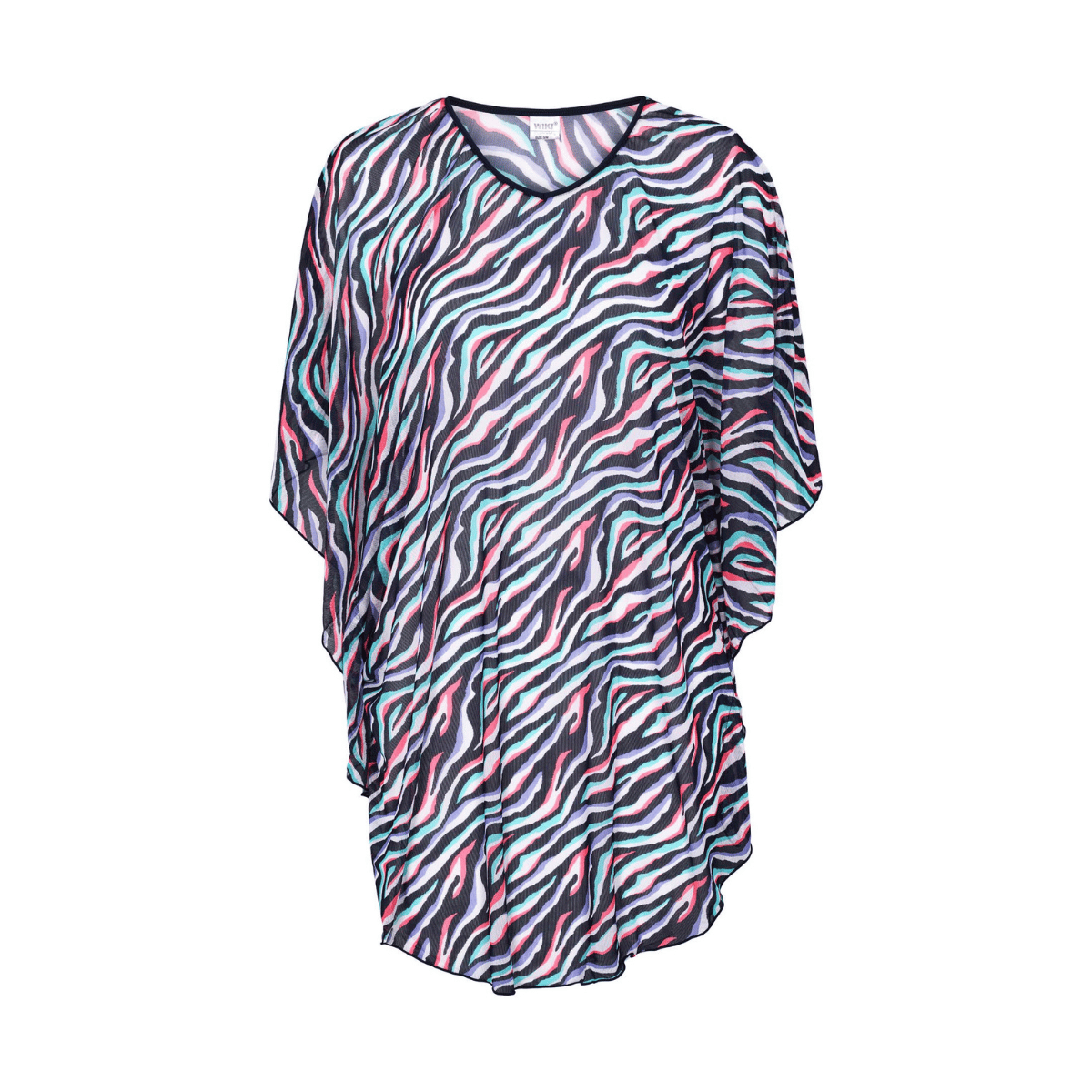 Wiki Mustique poncho, multi - 5020 - W503 - Mustiqe