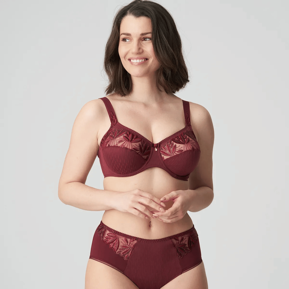 PrimaDonna Orlando BH med bøjle, rød - 0163150 - DCH - Deep Cherry