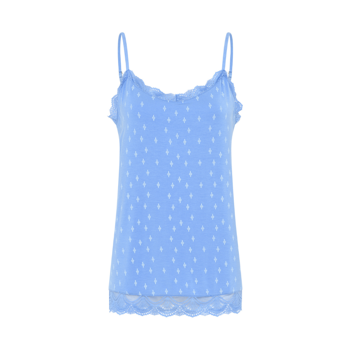 CCDK Kendall top, blå - 60090 - 6029 - Azurine AOP