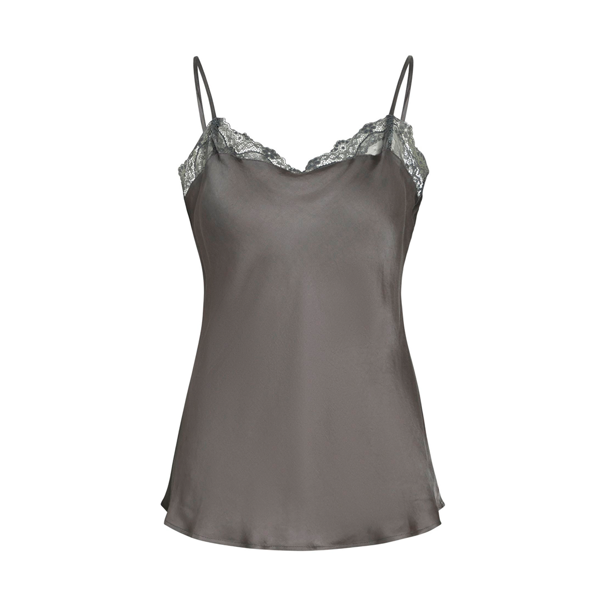 CCDK Iris Chemise top, grå - 60520 - 8004 - Pavement