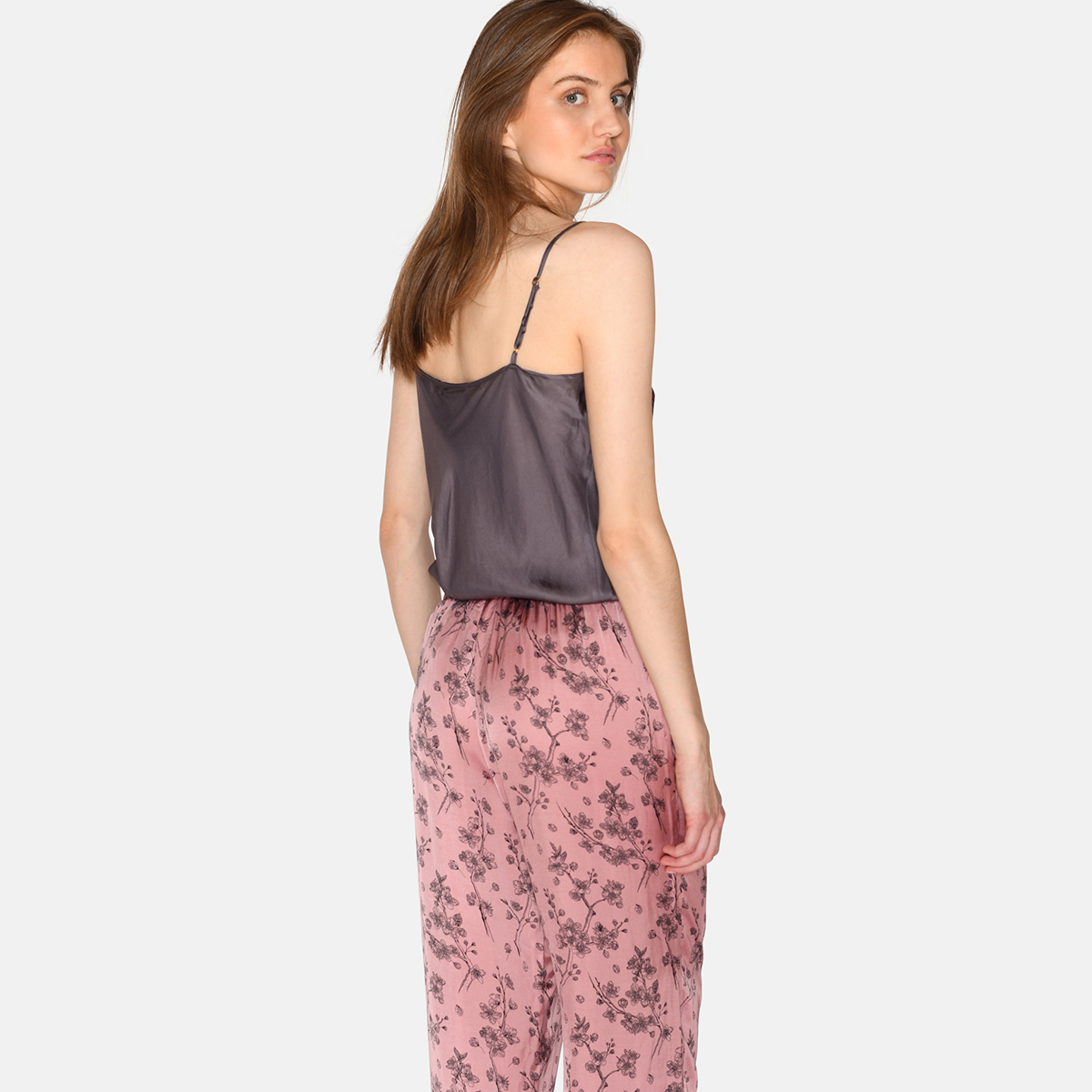 CCDK Iris Chemise top, grå - 60520 - 8004 - Pavement