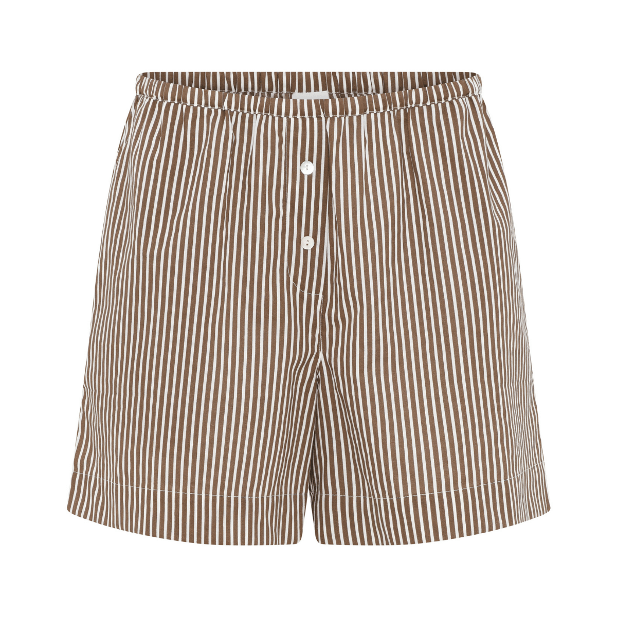 CCDK Pernille shorts, brun - 61477 - 8031 - Chocolate Chip AOP
