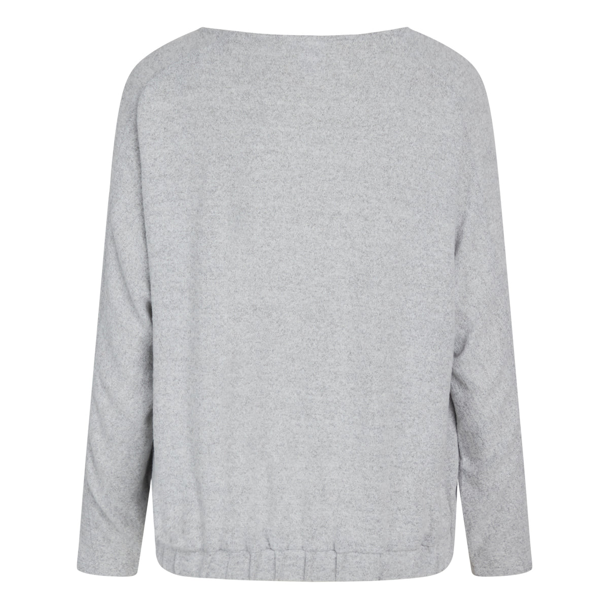 CCDK Lydia Cosy bluse, grå - 622129 - 4015 - Grey Melange