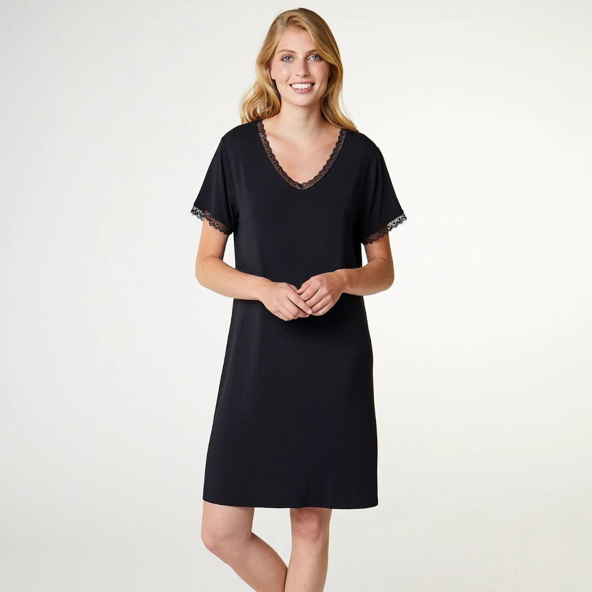 CCDK Jacqueline natkjole, sort - 622707 - 4600 - Black