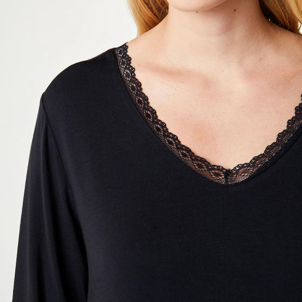 CCDK Jacqueline natkjole, sort - 622708 - 4600 - Black