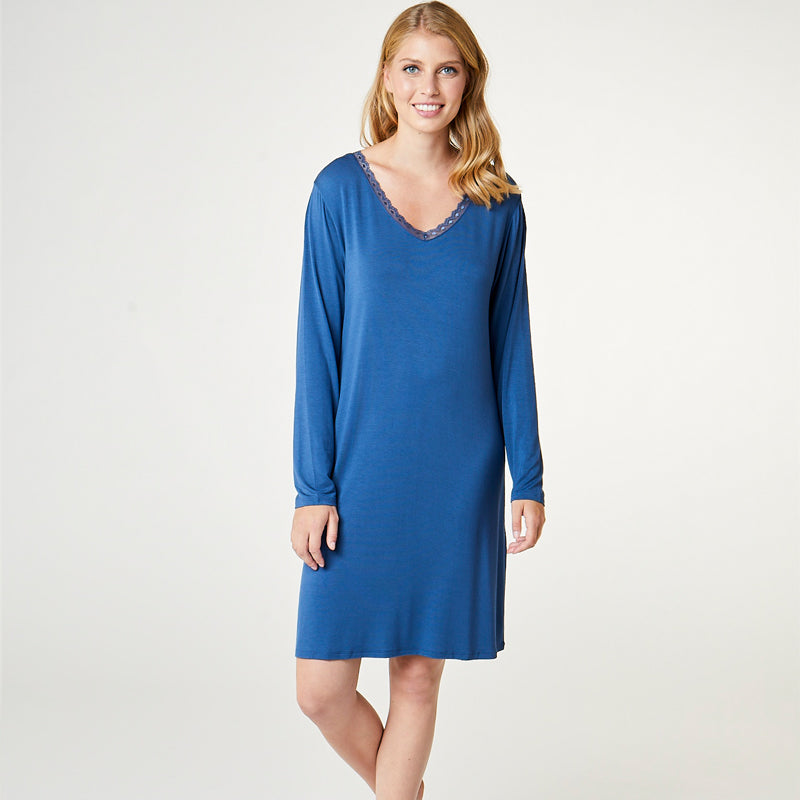 CCDK Jacqueline natkjole, blå - 622708 - 4395 - Ensign Blue