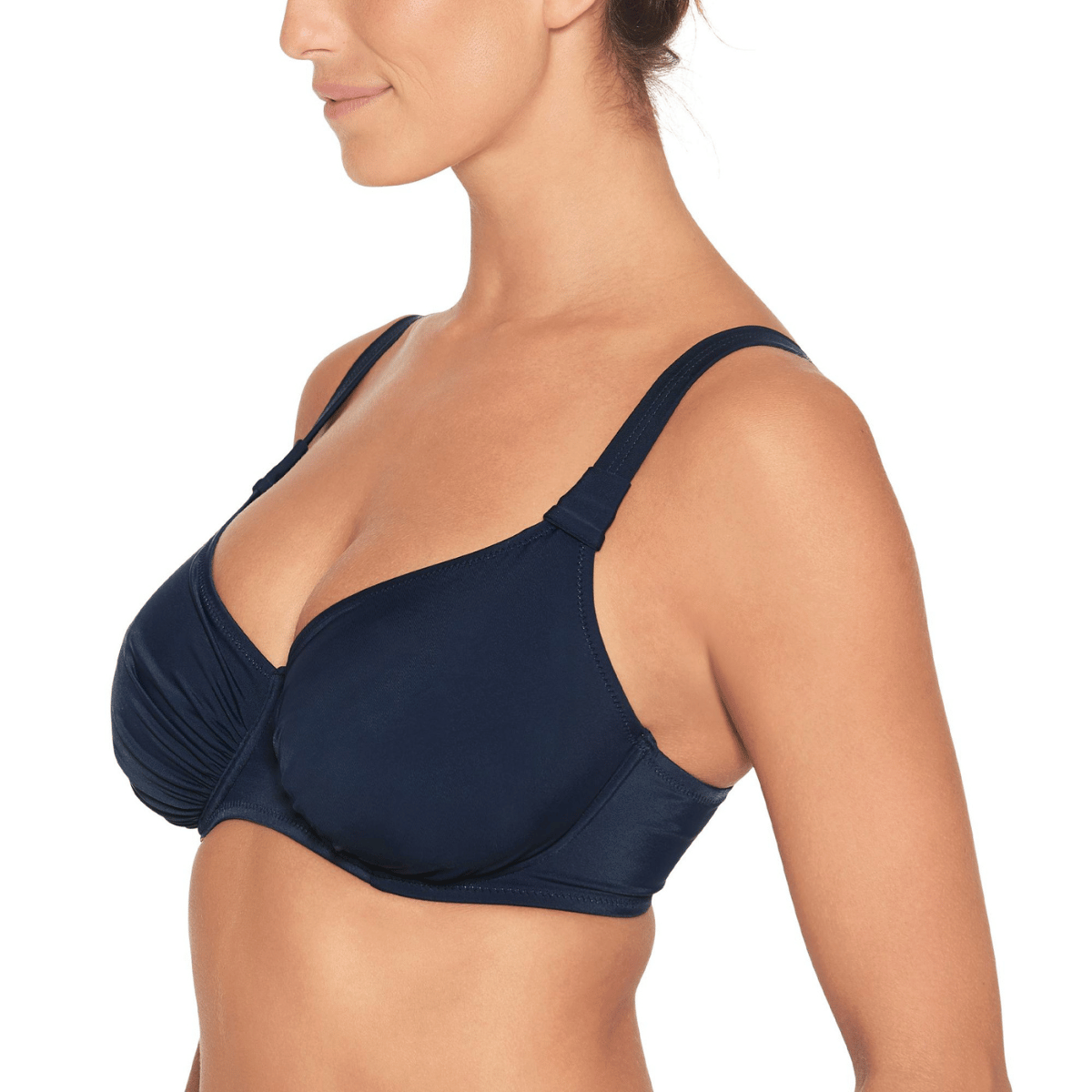 Wiki Midnight bikini top med bøjle, blå - 3467 - W094 - Midnight