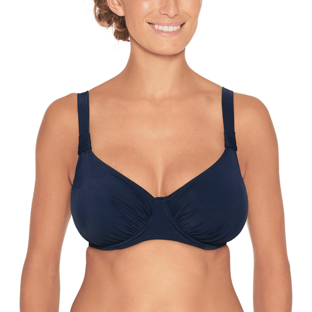 Wiki Midnight bikini top med bøjle, blå - 3467 - W094 - Midnight