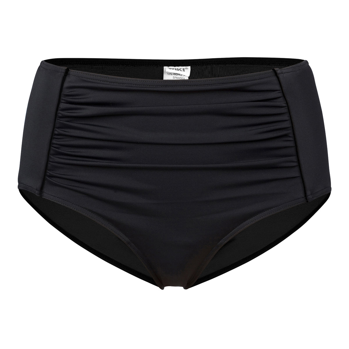 Wiki Swim Shape midi bikinitrusse, sort - 4108 - W099 - Black