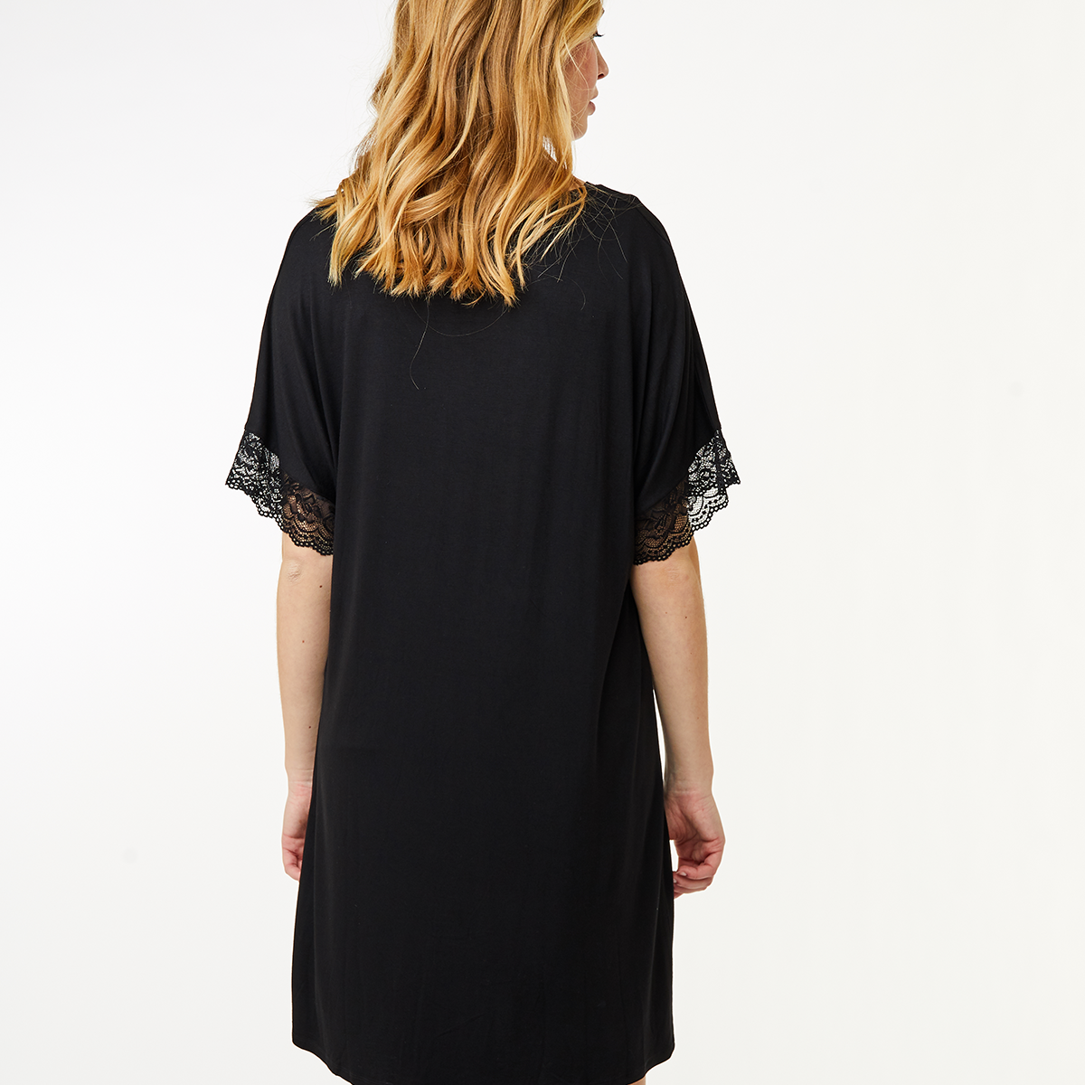 CCDK Lucille natkjole, sort - 66260 - 9000 - Black