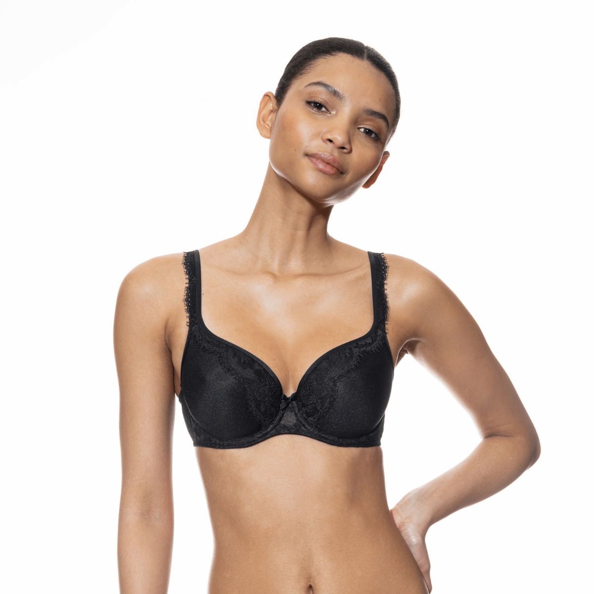 Mey Amazing BH med bøjle, sort - 74238 - 3 - Black
