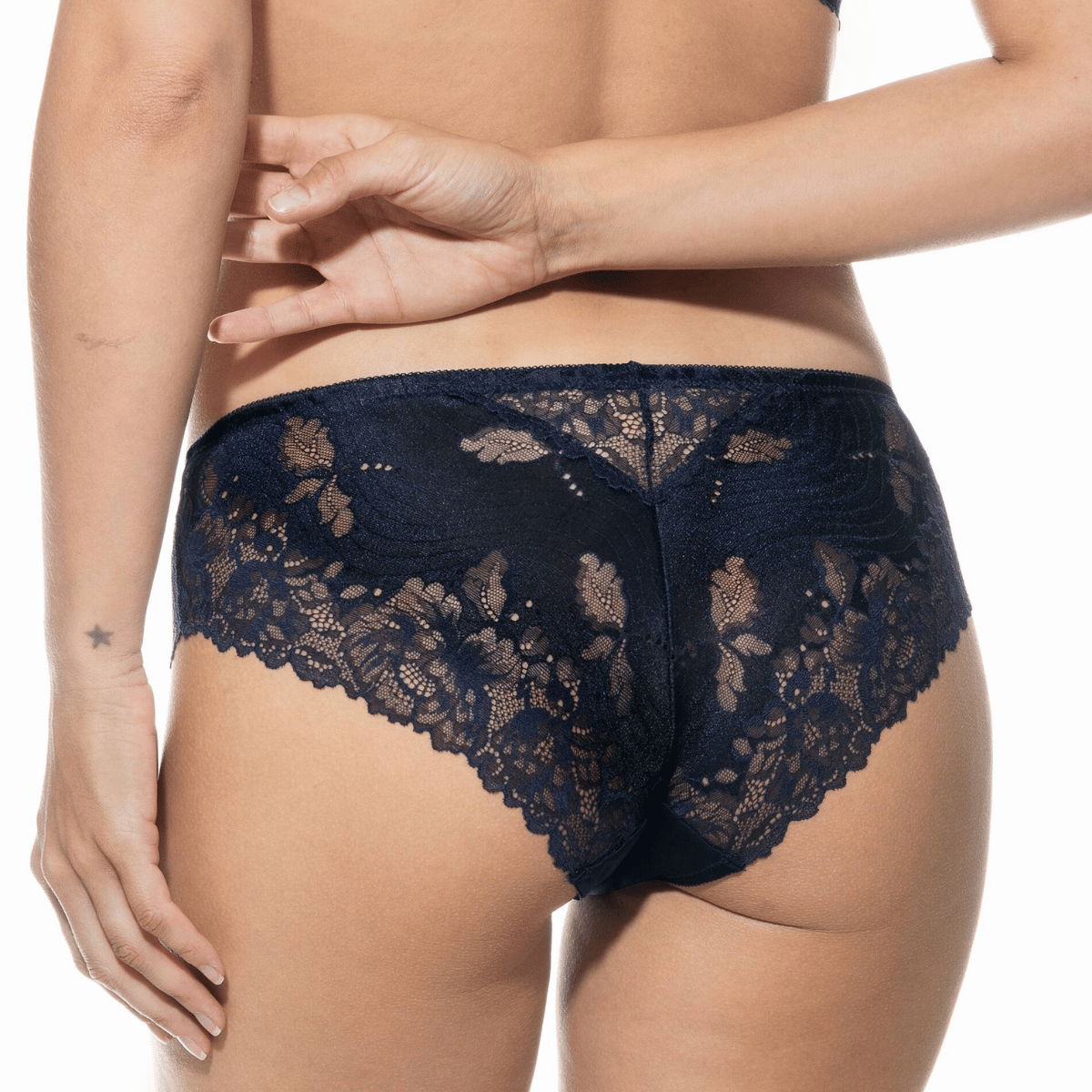 Mey Luxurious hipster trusse, blå - 79284 - 408 - Night Blue