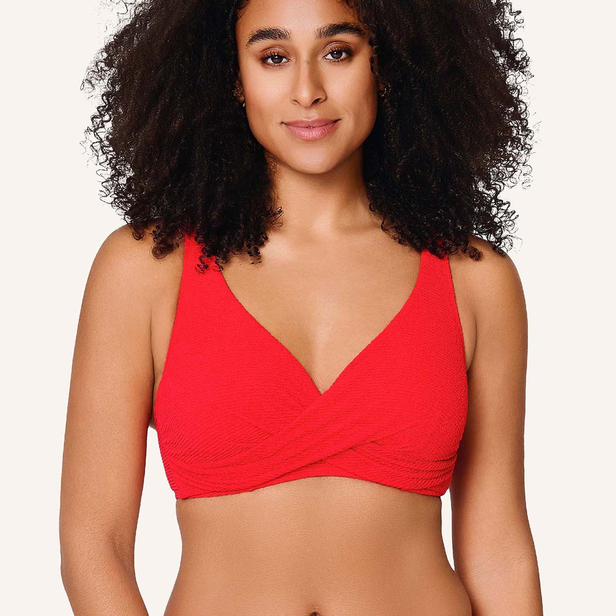 LingaDore Stand Out bikini top med bøjle, rød - 8202A-1 - 341 - Venere Red