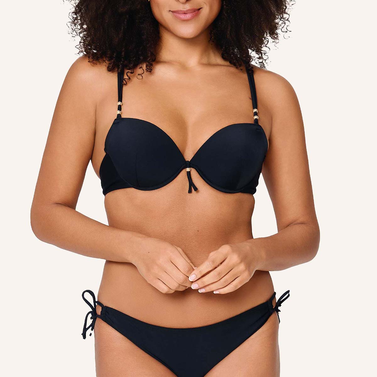 LingaDore bikinisæt, sort - 8207 - 02 - Black