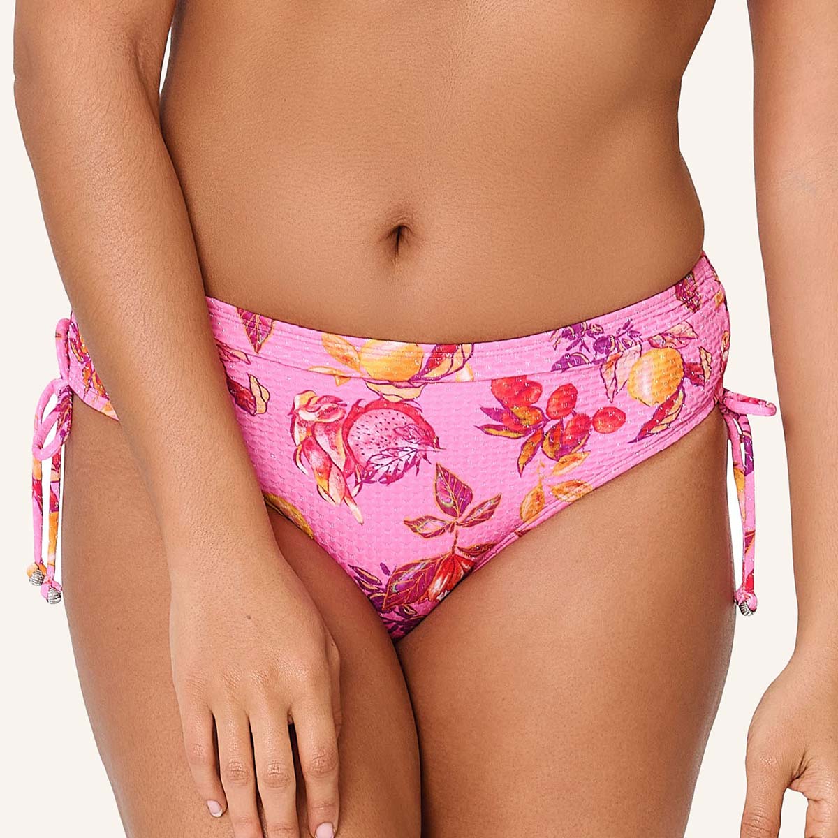 LingaDore Pink Paradise tai bikinitrusse, multi - 8212SH - 349 - Tropical Fruit