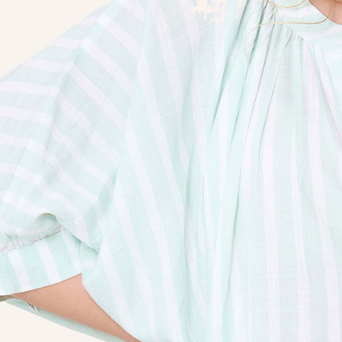 LingaDore strandkjole, grøn - 8230 - 366 - Mint Stripe