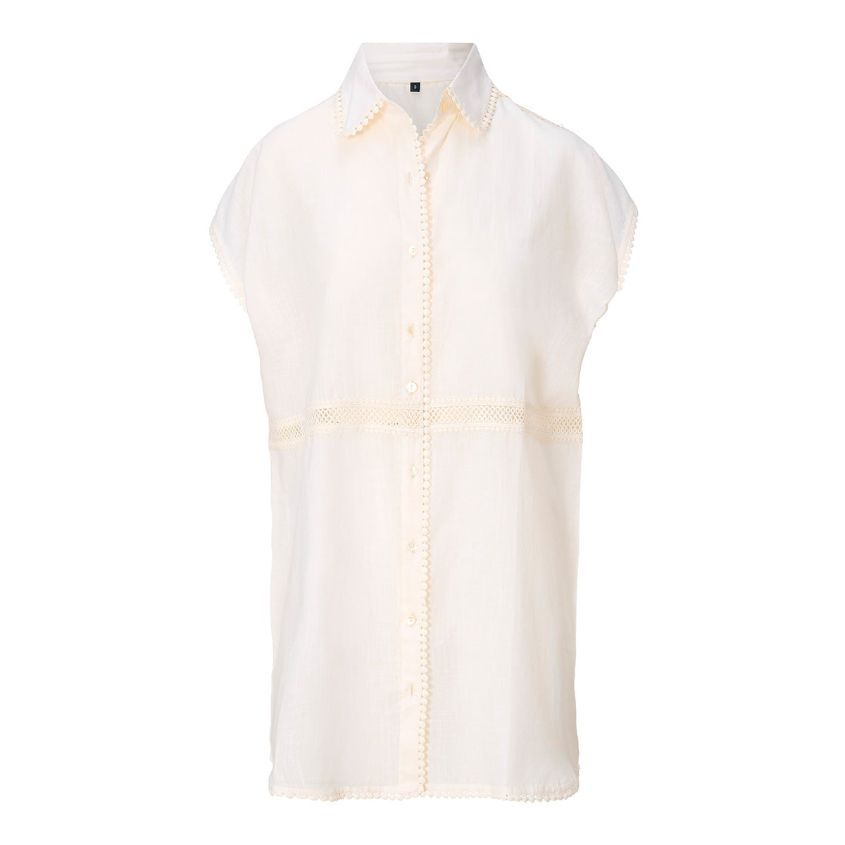 LingaDore Comfy days strandkjole, creme - 8232 - 252 - Off White