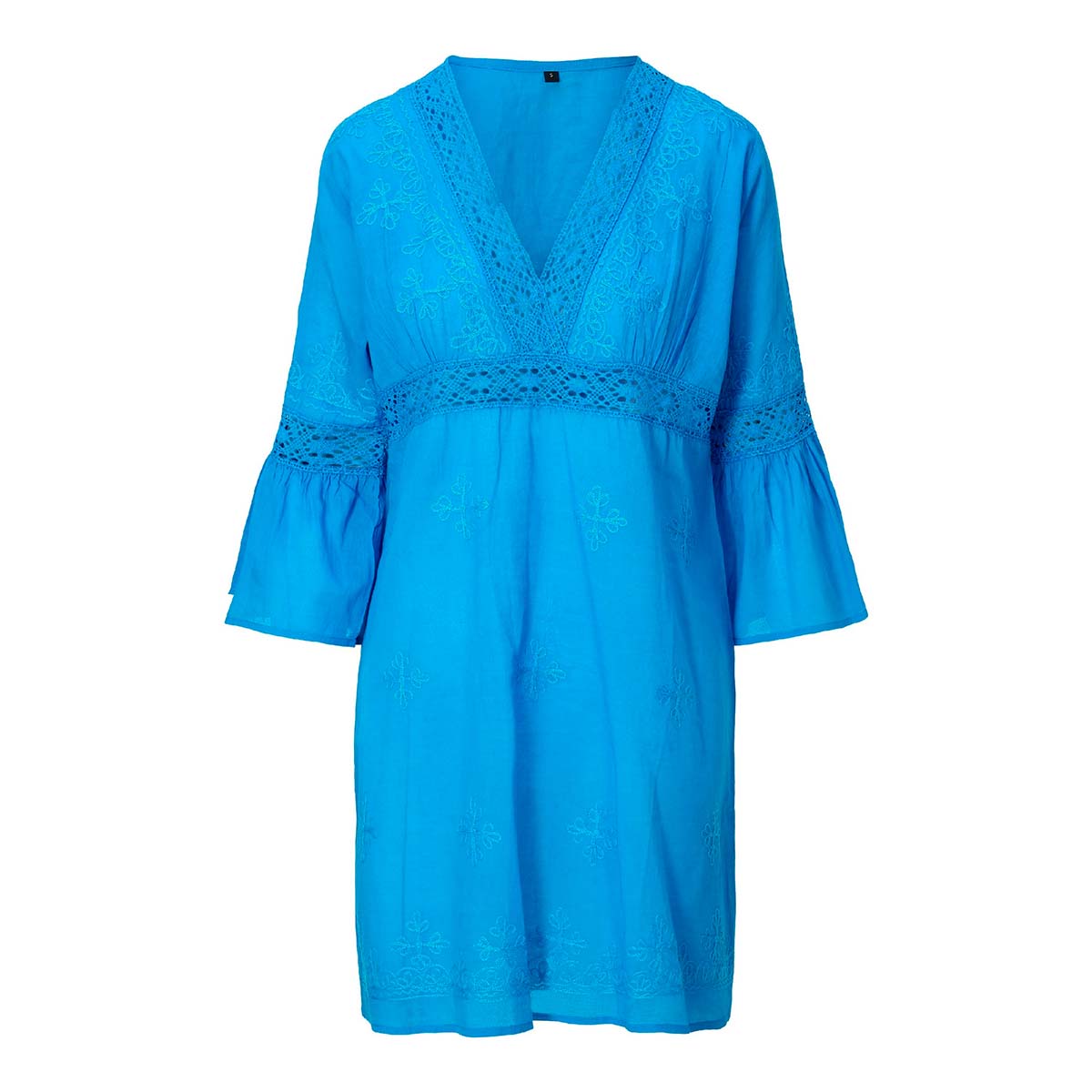 LingaDore Cool & Breezy strandkjole, blå - 8236 - 368 - Ortensia Blue