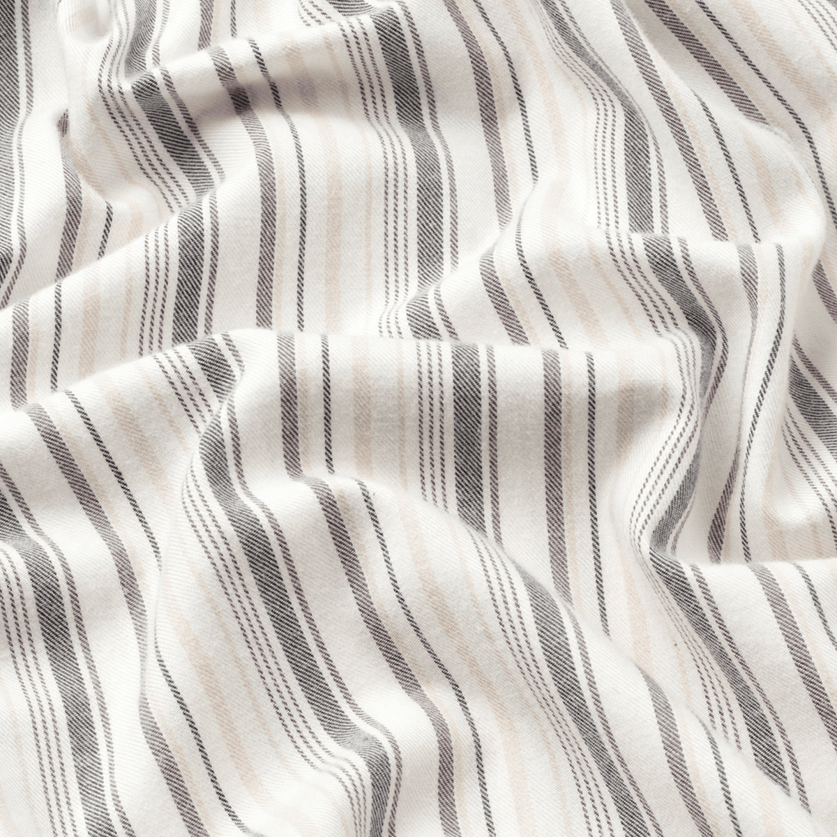 Lady Avenue Bamboo Flannel natskjorte, multi - 84-2085 - 1065 - Deer/Rose Stripes