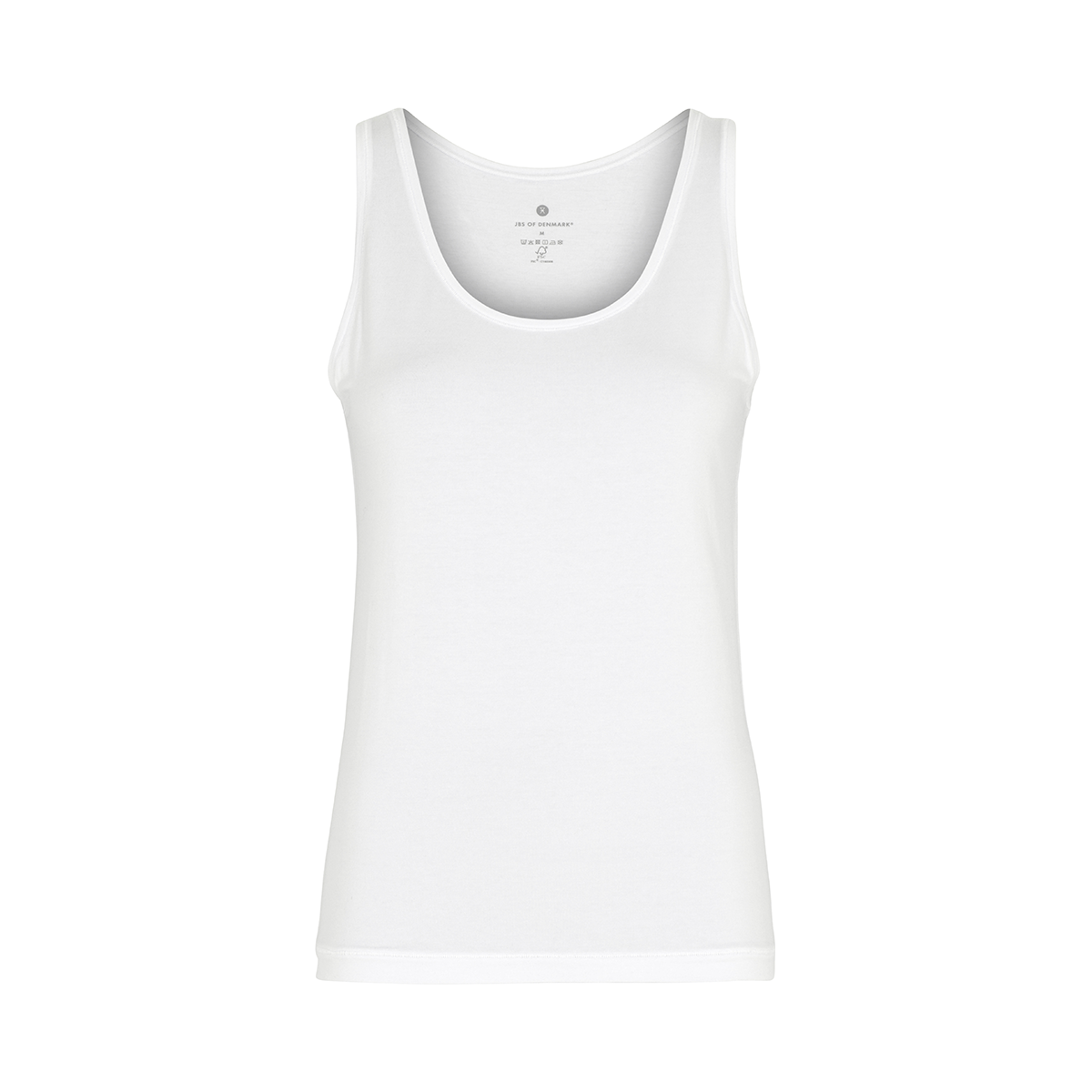 JBS of Denmark Bamboo top, hvid - 8-11230-1 - 1 - White