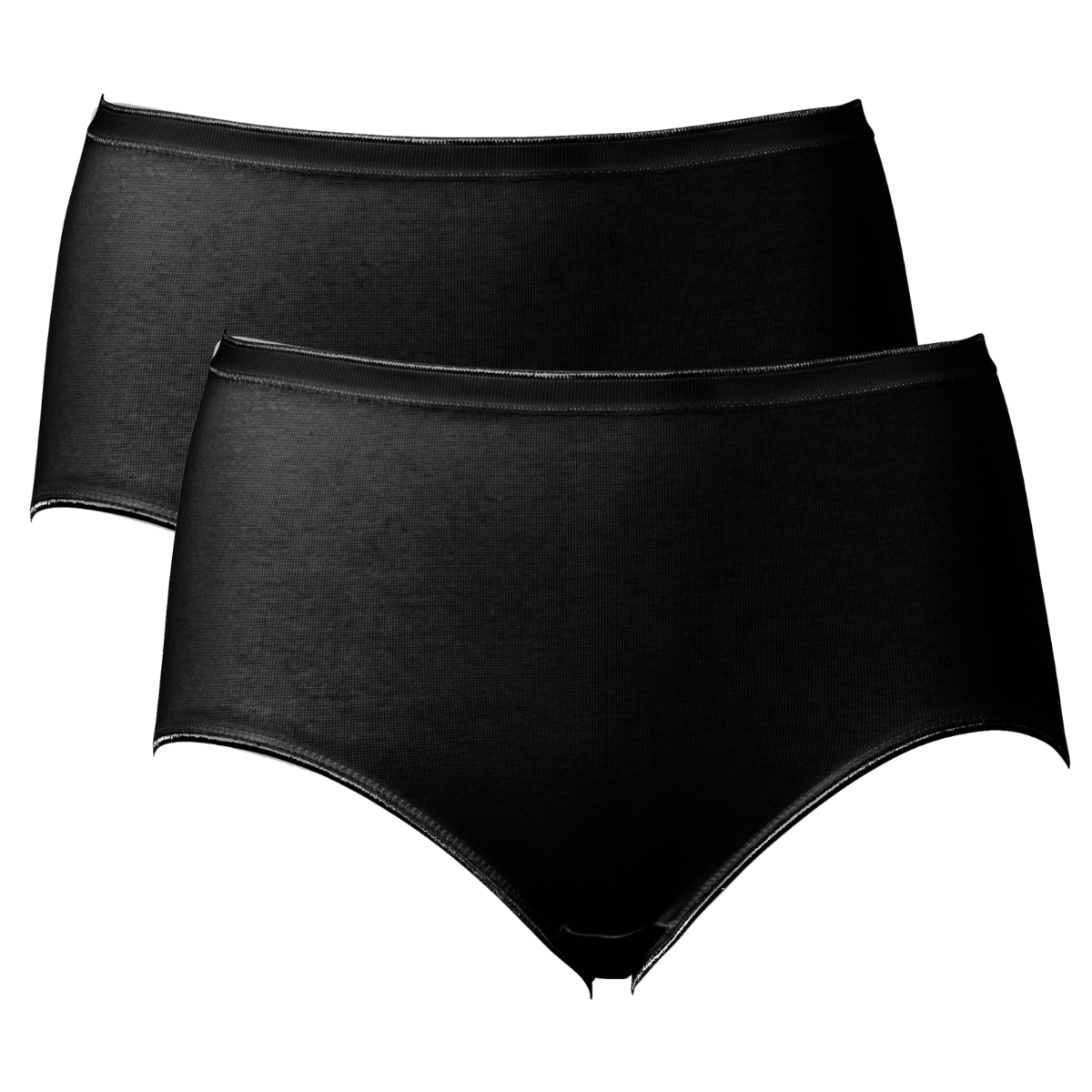 Trofé 2-Pack maxi trusse, sort - 90651 - 1200 - Black